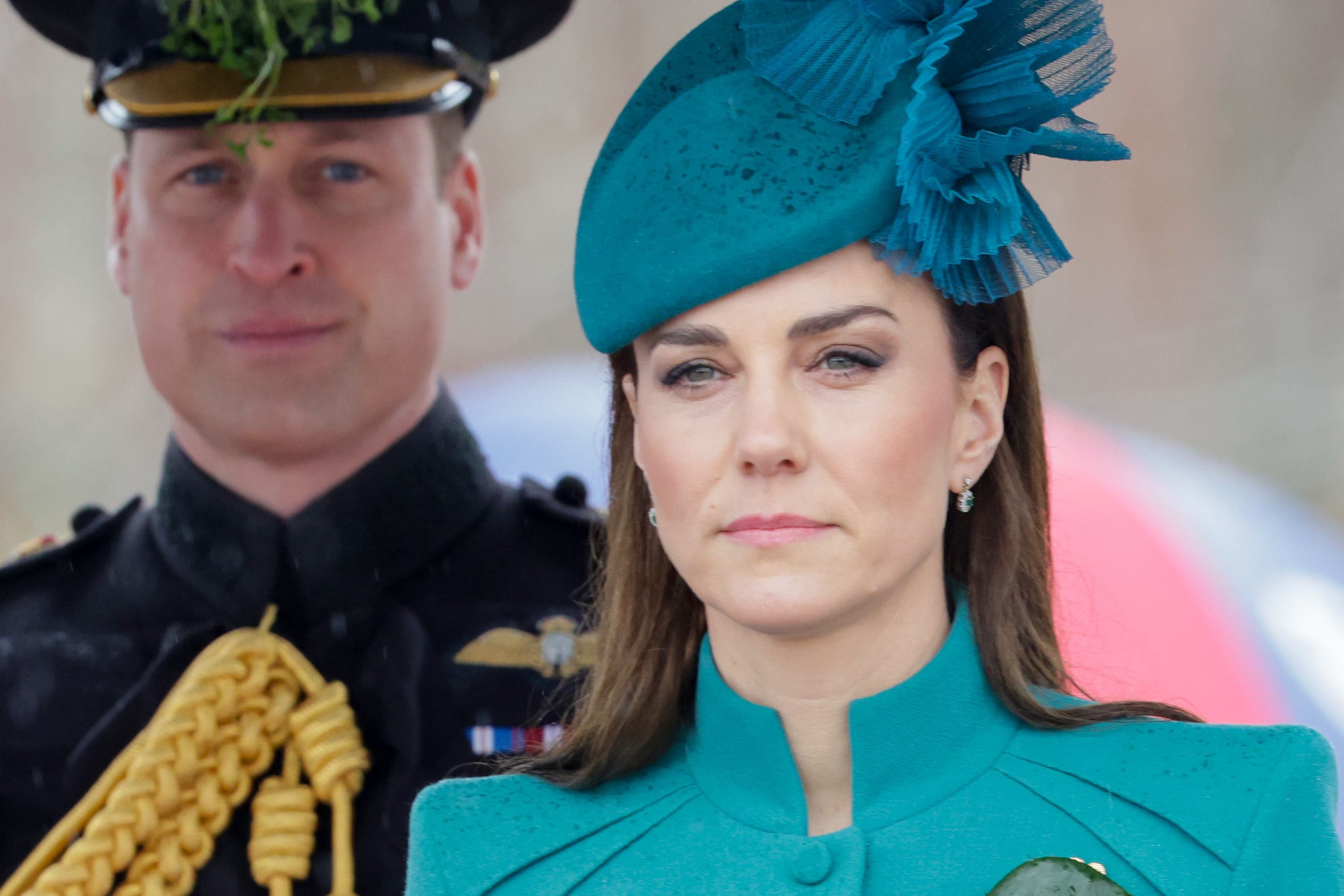 The Princess of Wales is colonel of the Irish Guards regiment