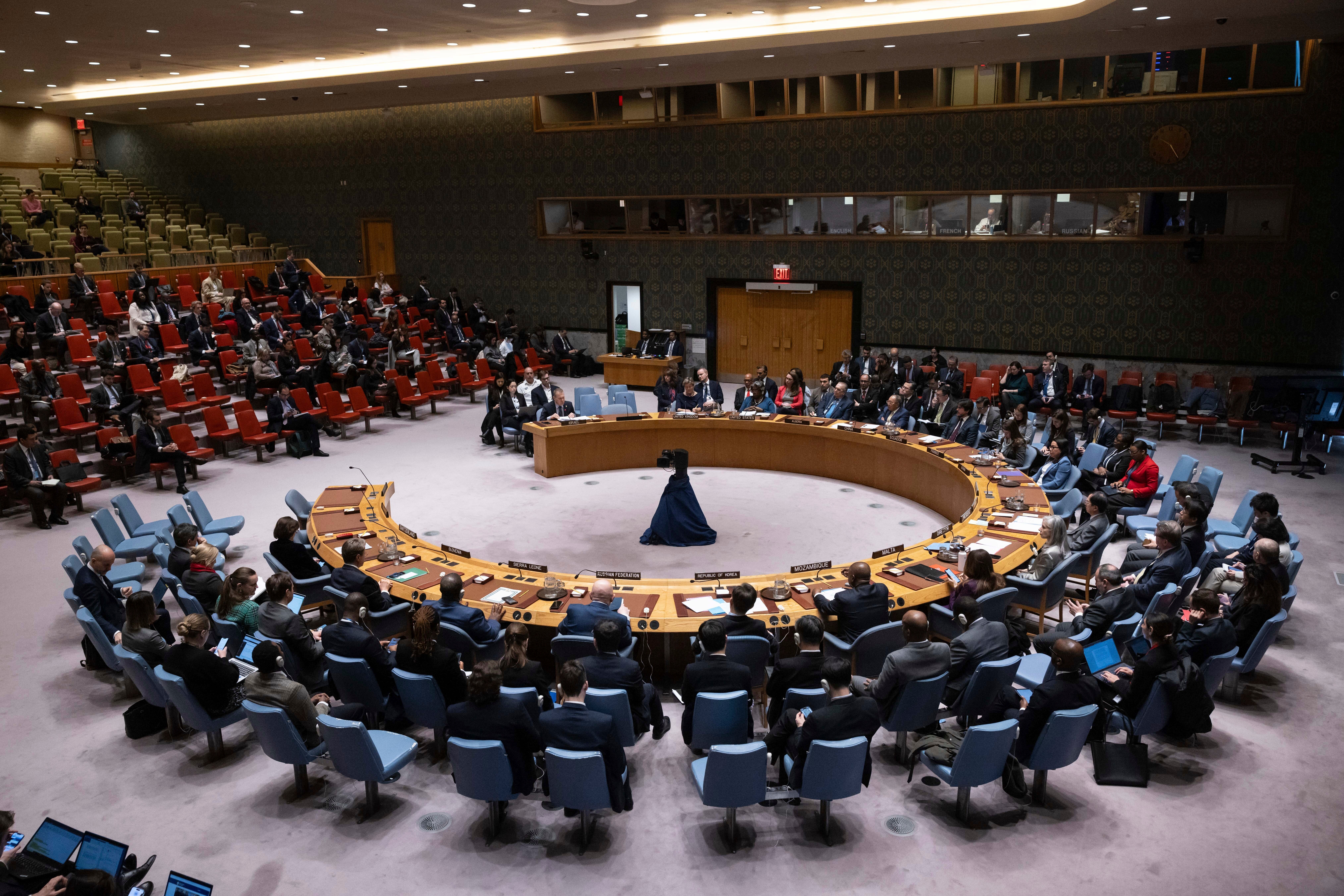 Israel Palestinians UN Security Council
