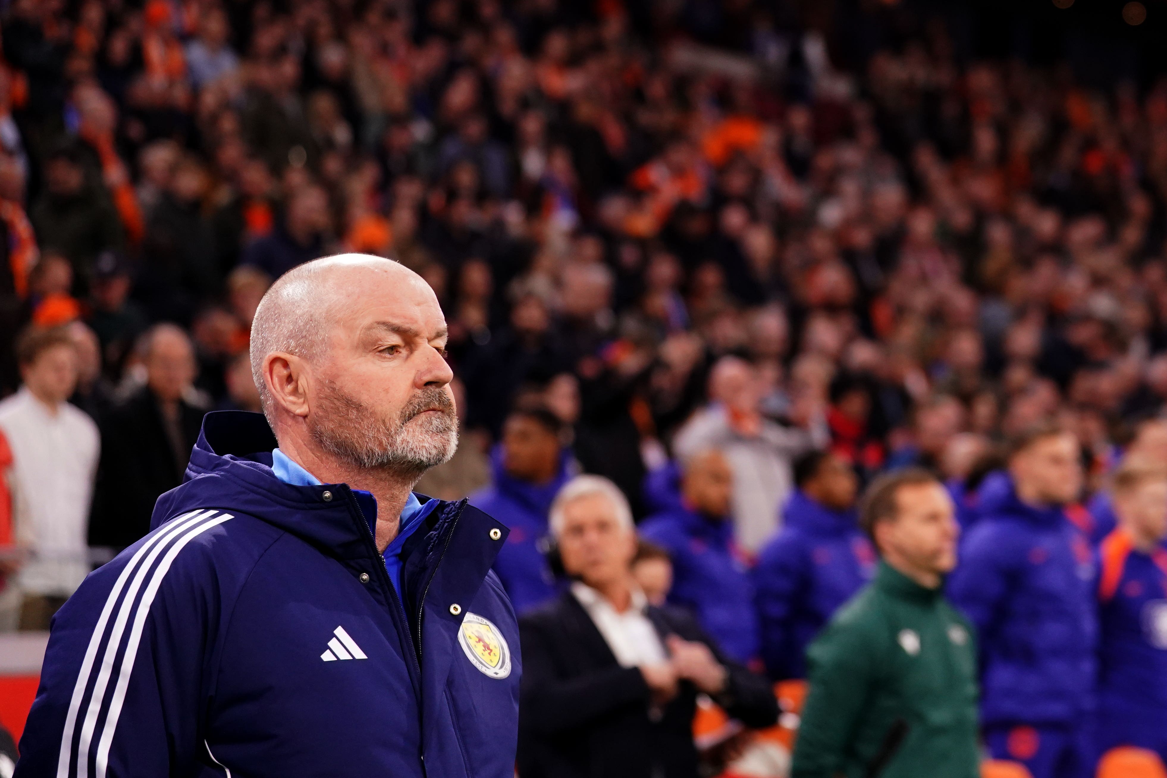 Scotland manager Steve Clarke felt pained after the Netherlands defeat (Joris Verwijst/PA)