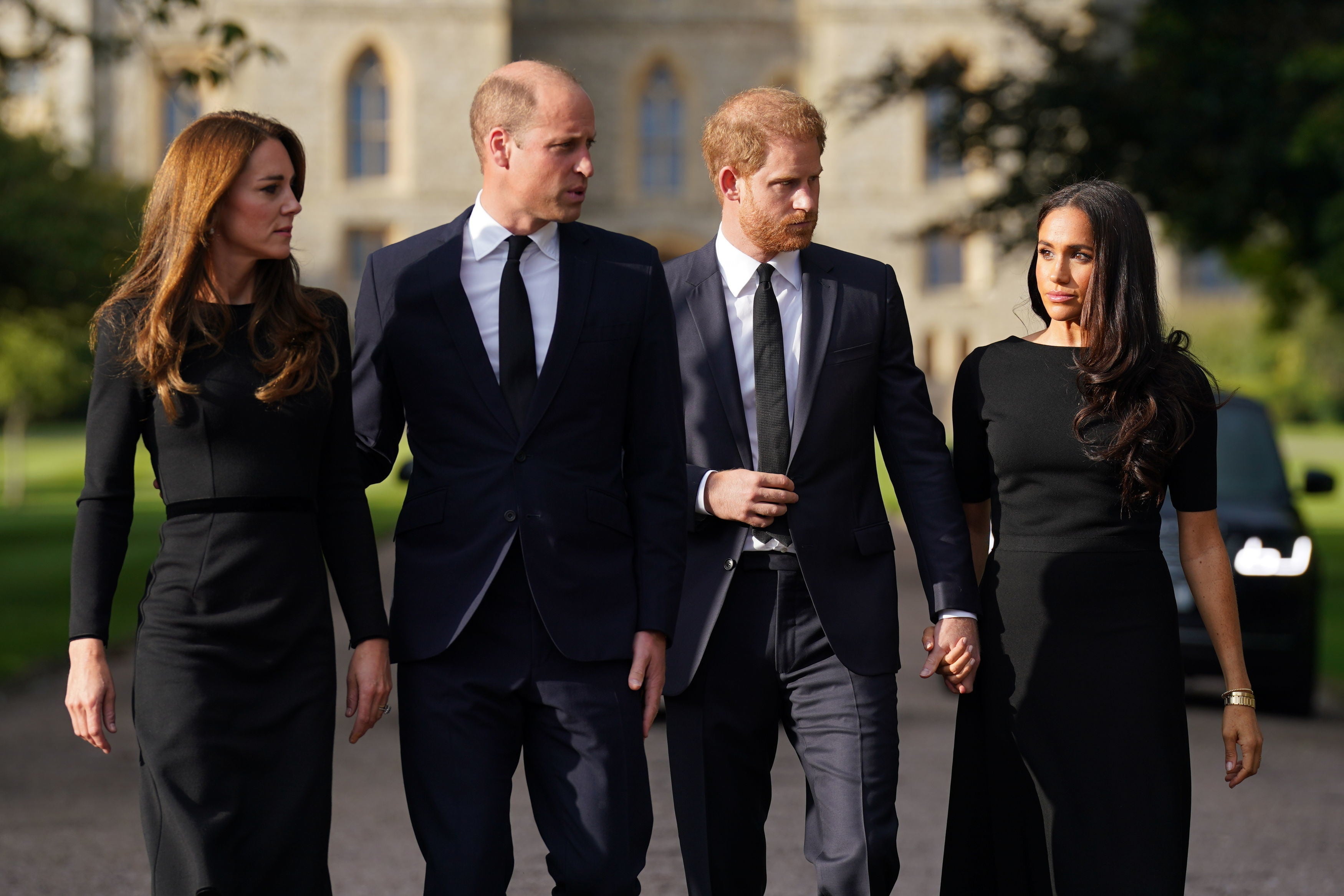 The two couples have not been seen in public together since the death of Queen Elizabeth in September 2022