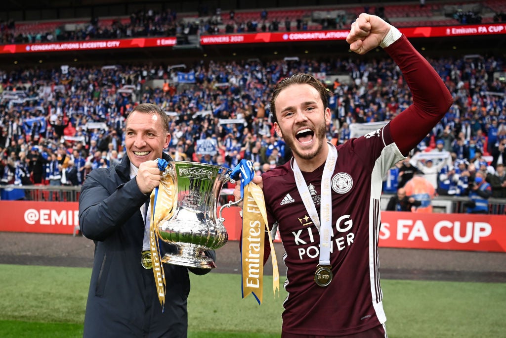 James Maddison left Leicester for Tottenham following relegation