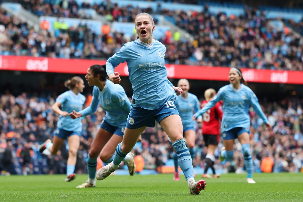 Jess Park scored a brace as City beat United