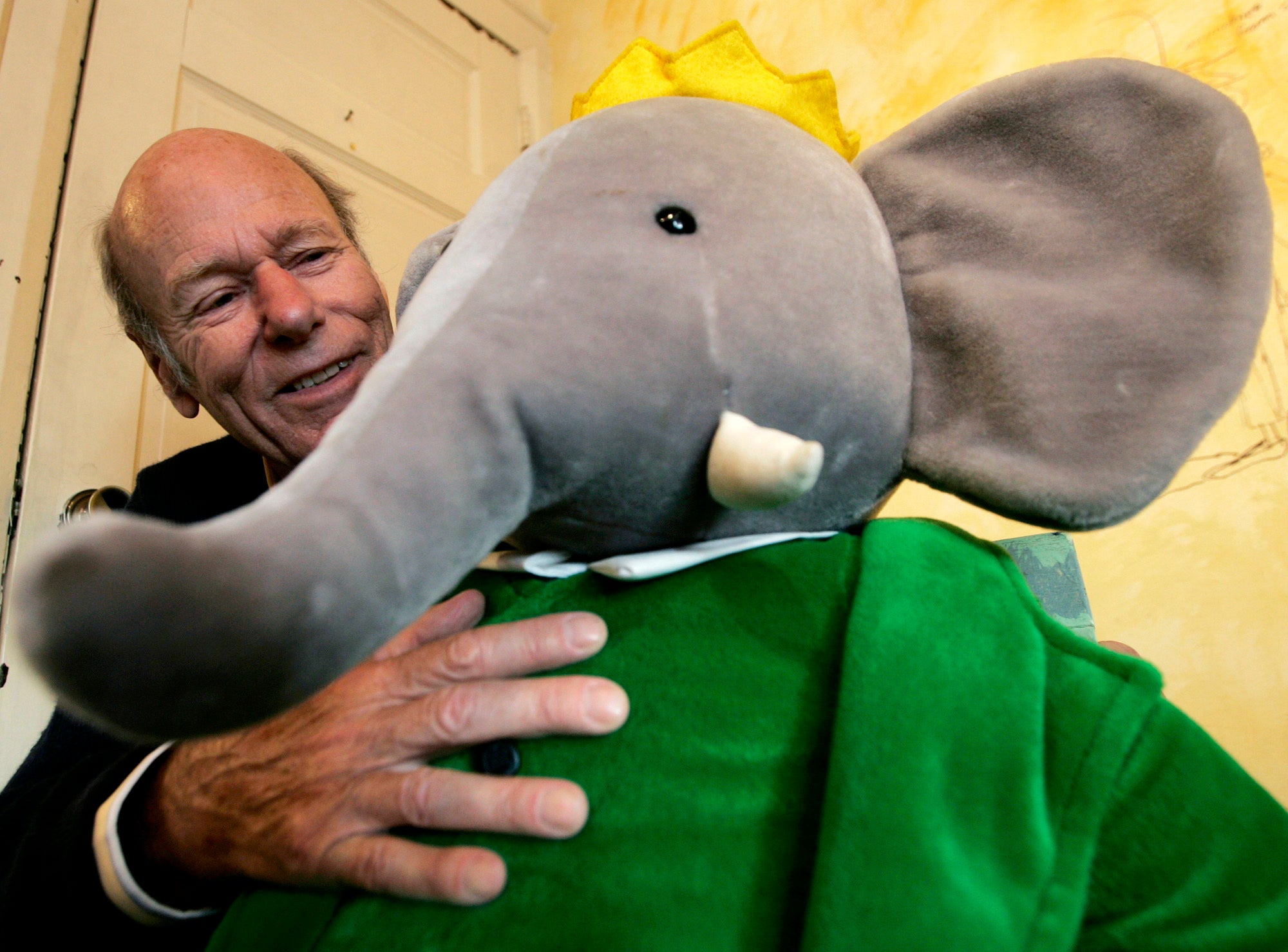 Laurent de Brunhoff and Babar