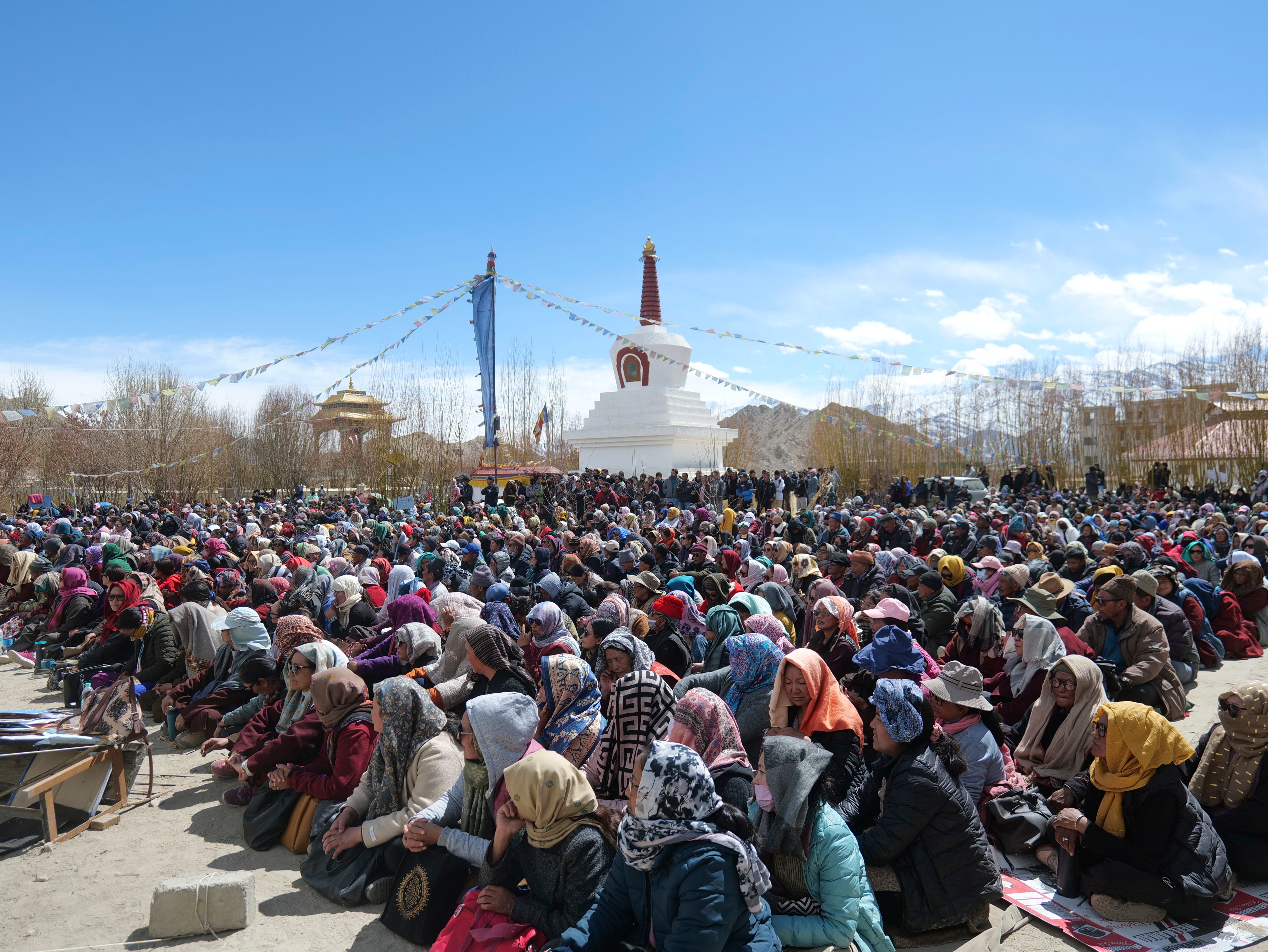 India Ladakh Protest