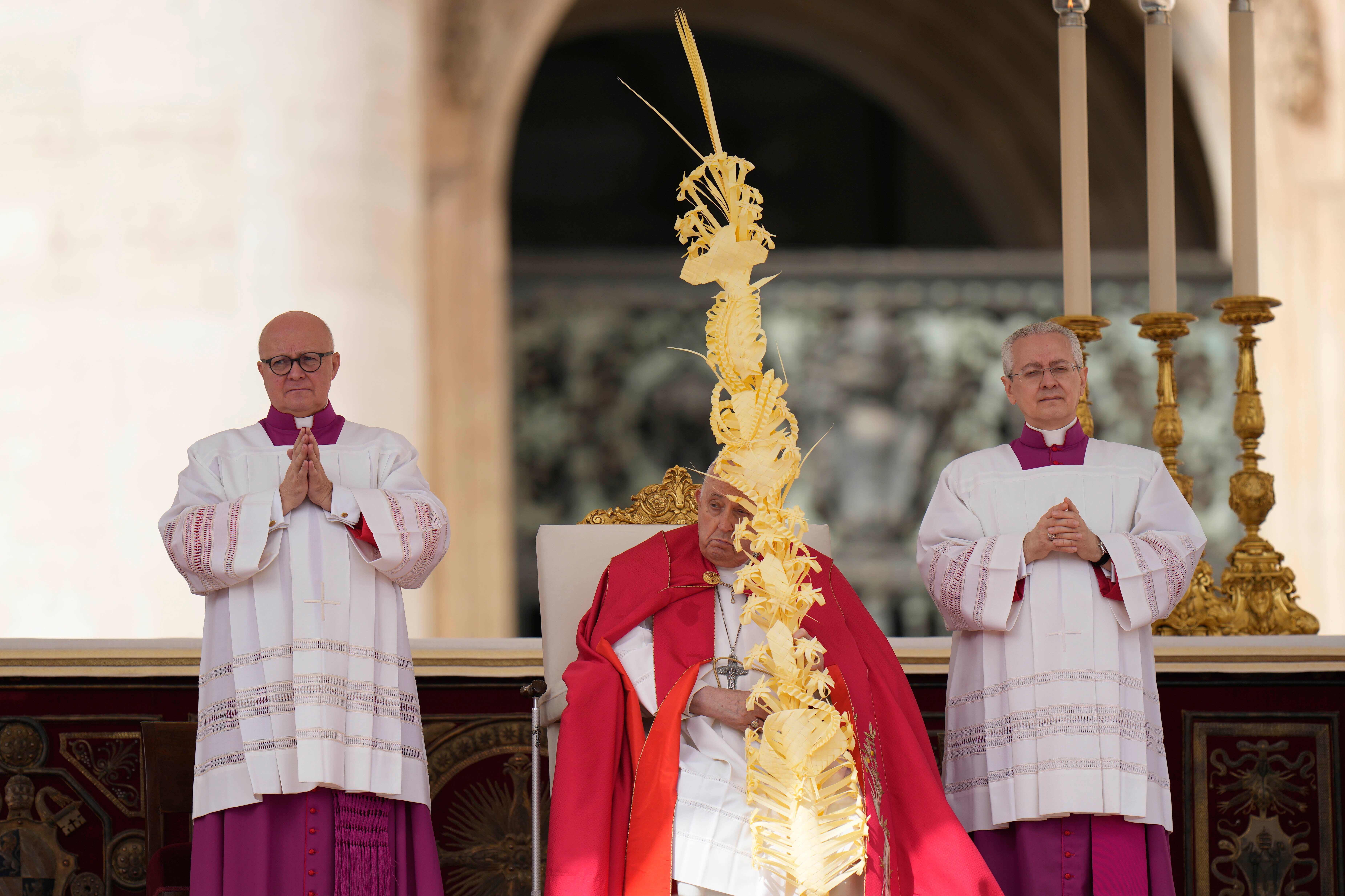 Vatican Pope Palm Sunday