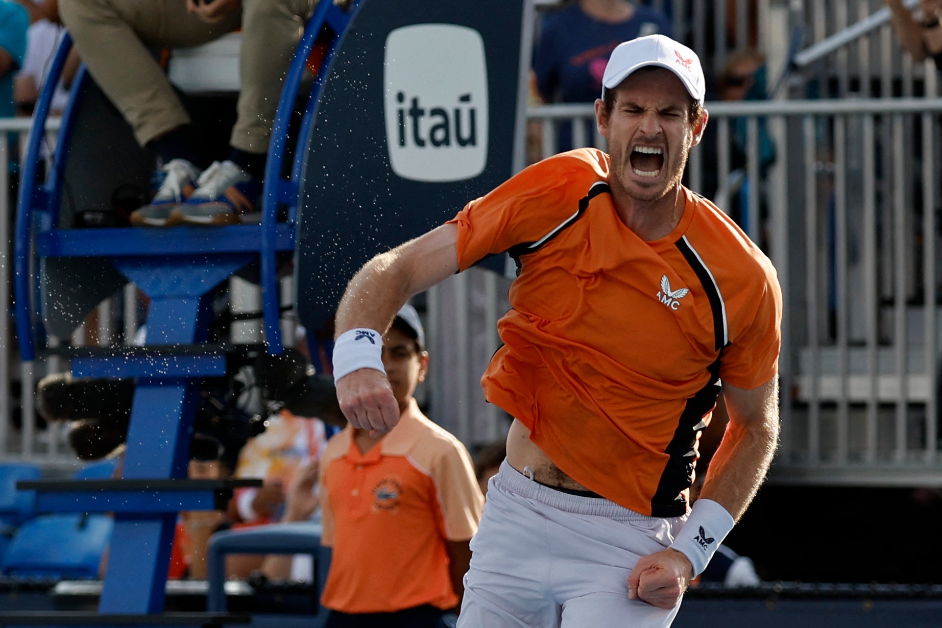 Andy Murray at the Miami Open