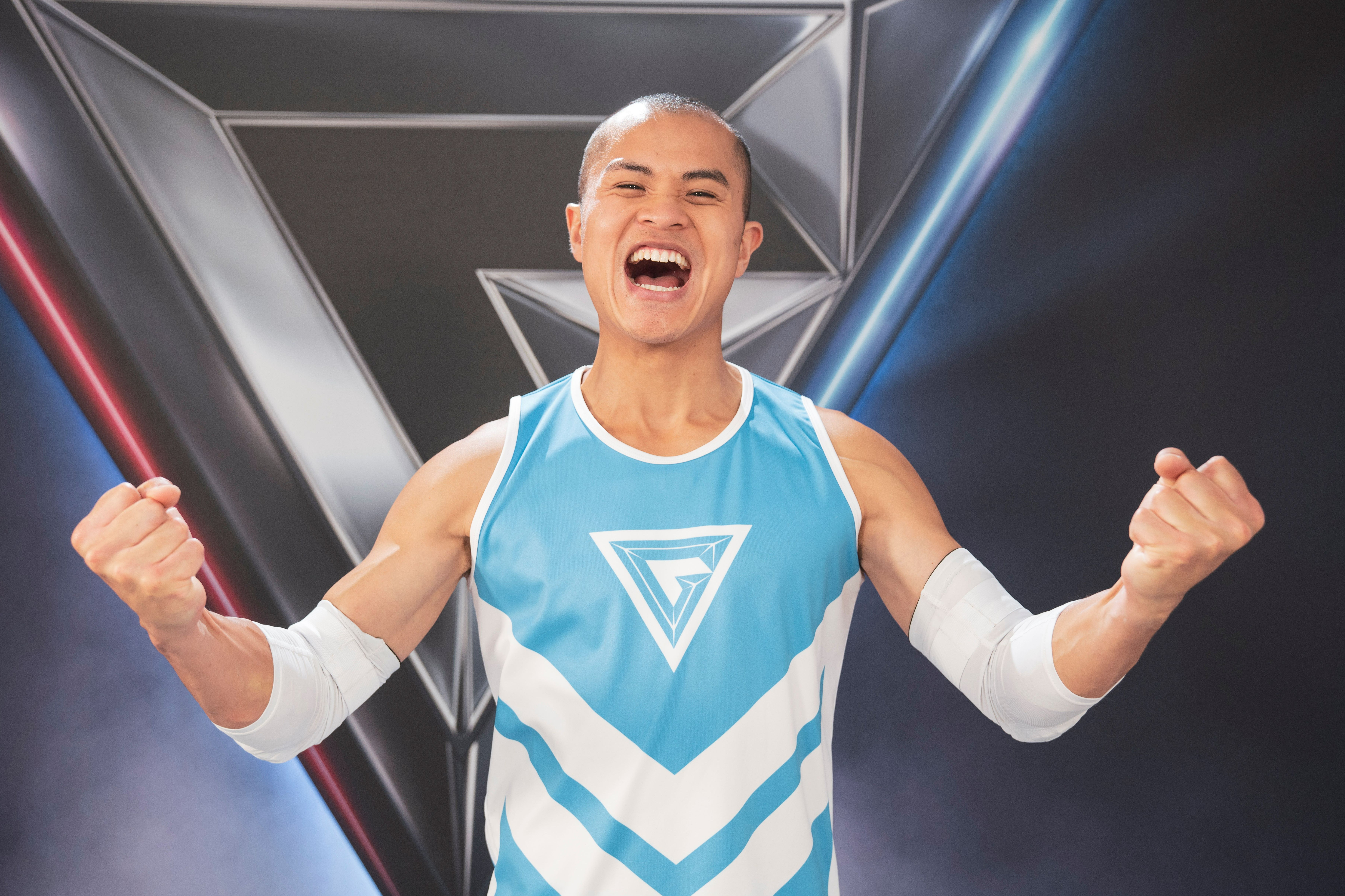 Chung Leung, a contender on Gladiators