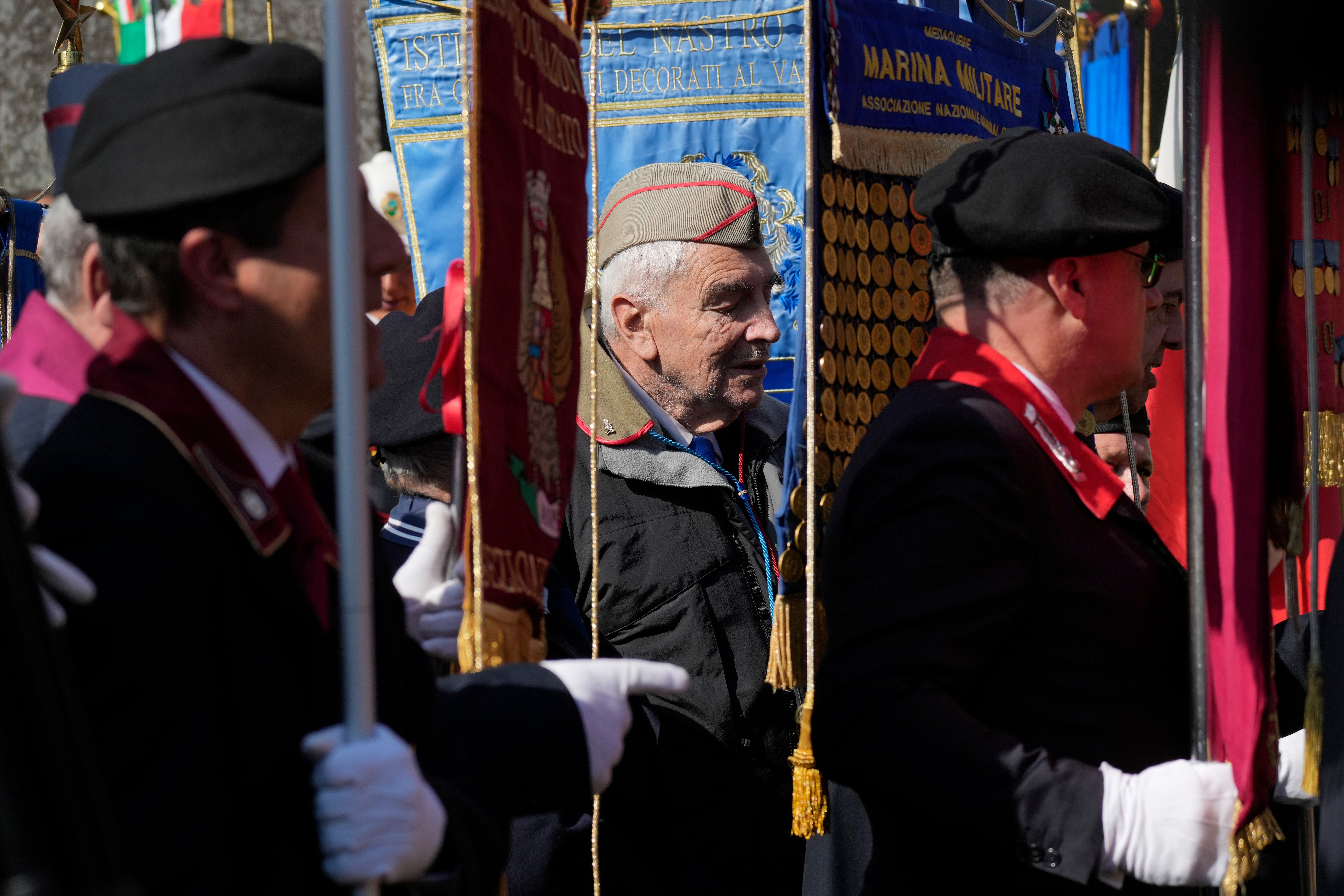 APTOPIX Italy Ardeatine Caves Commemoration
