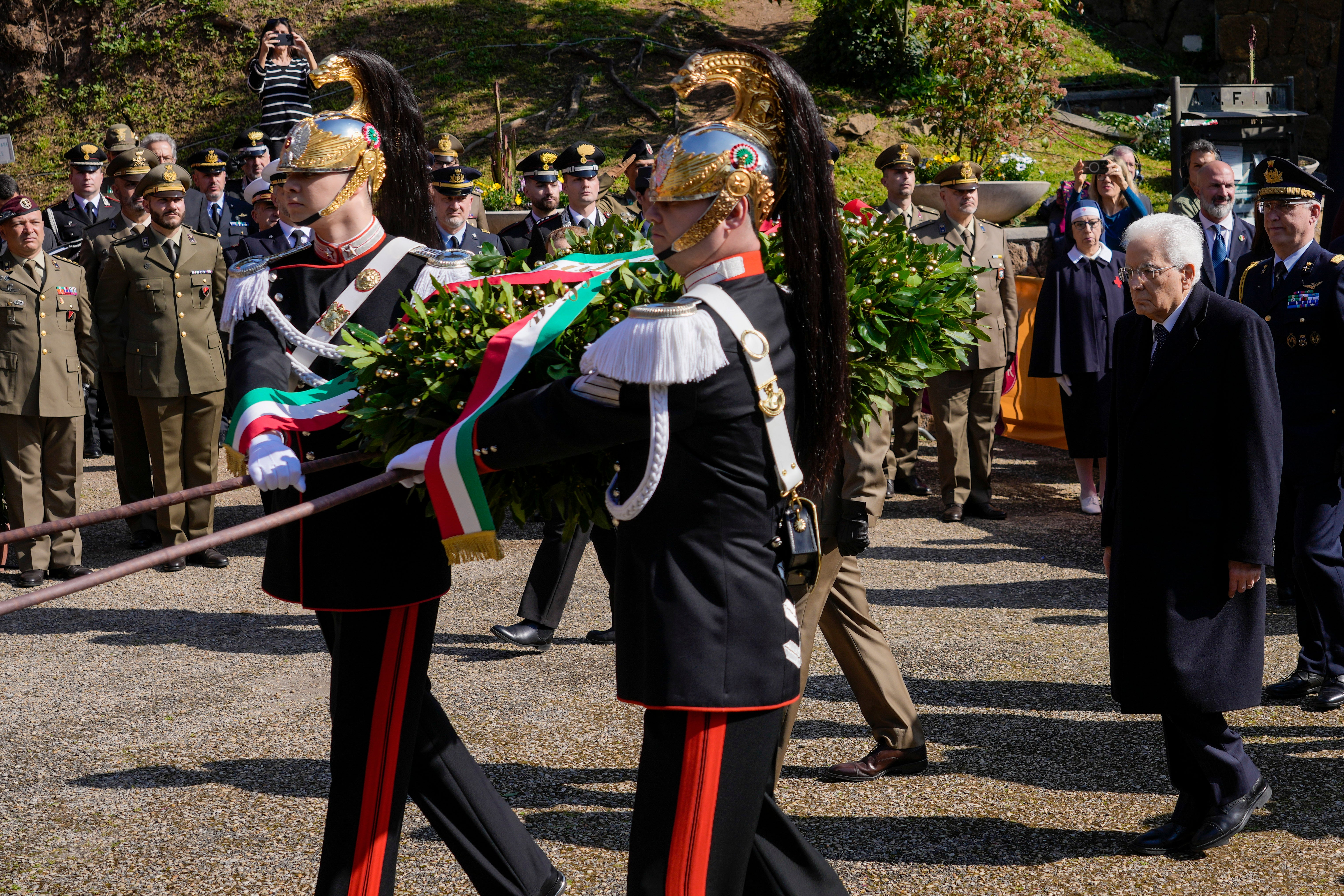 Italy Ardeatine Caves Commemoration