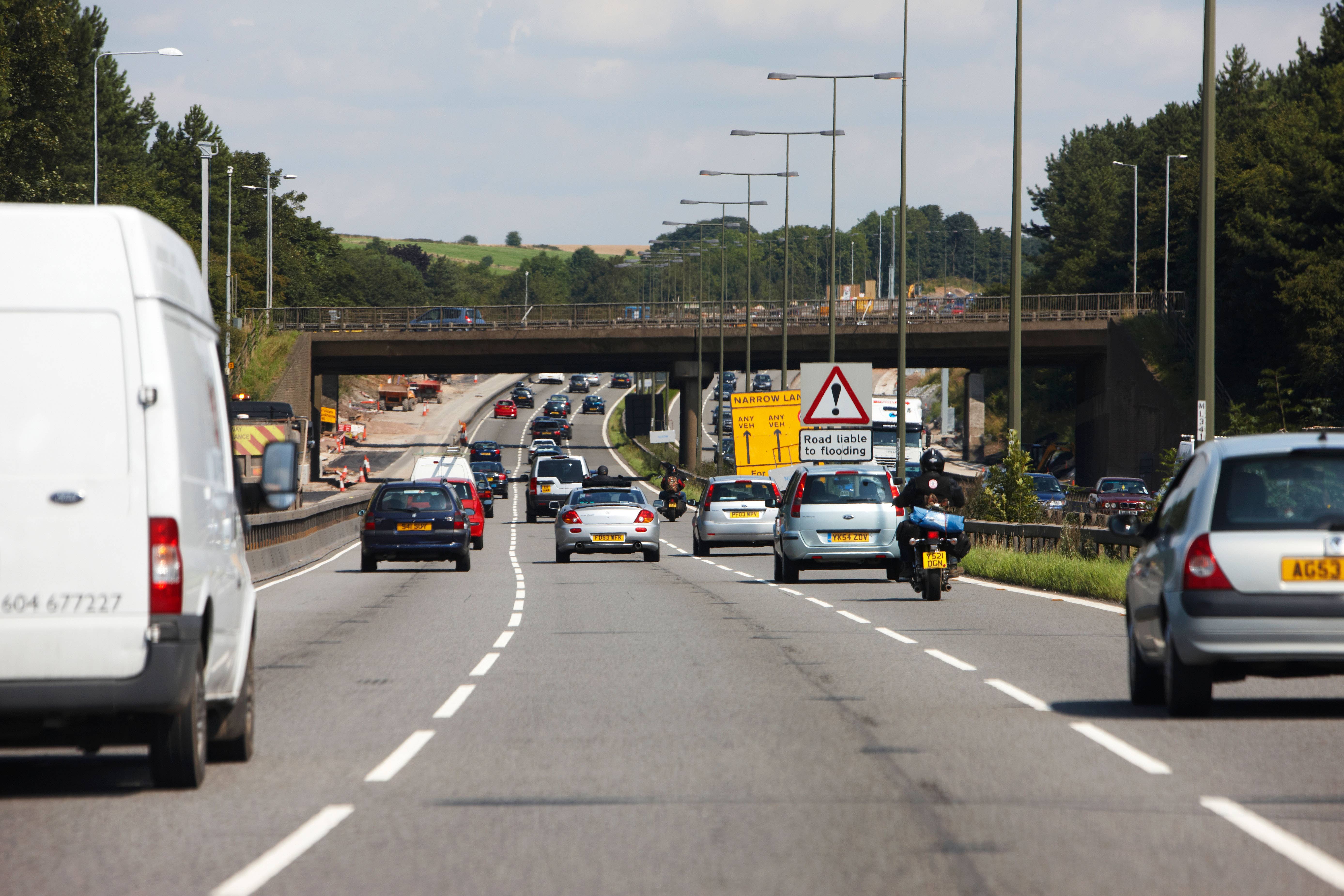 Drivers are being warned over long delays as more than 14 million Easter getaway trips are expected to take place (Alamy/PA)