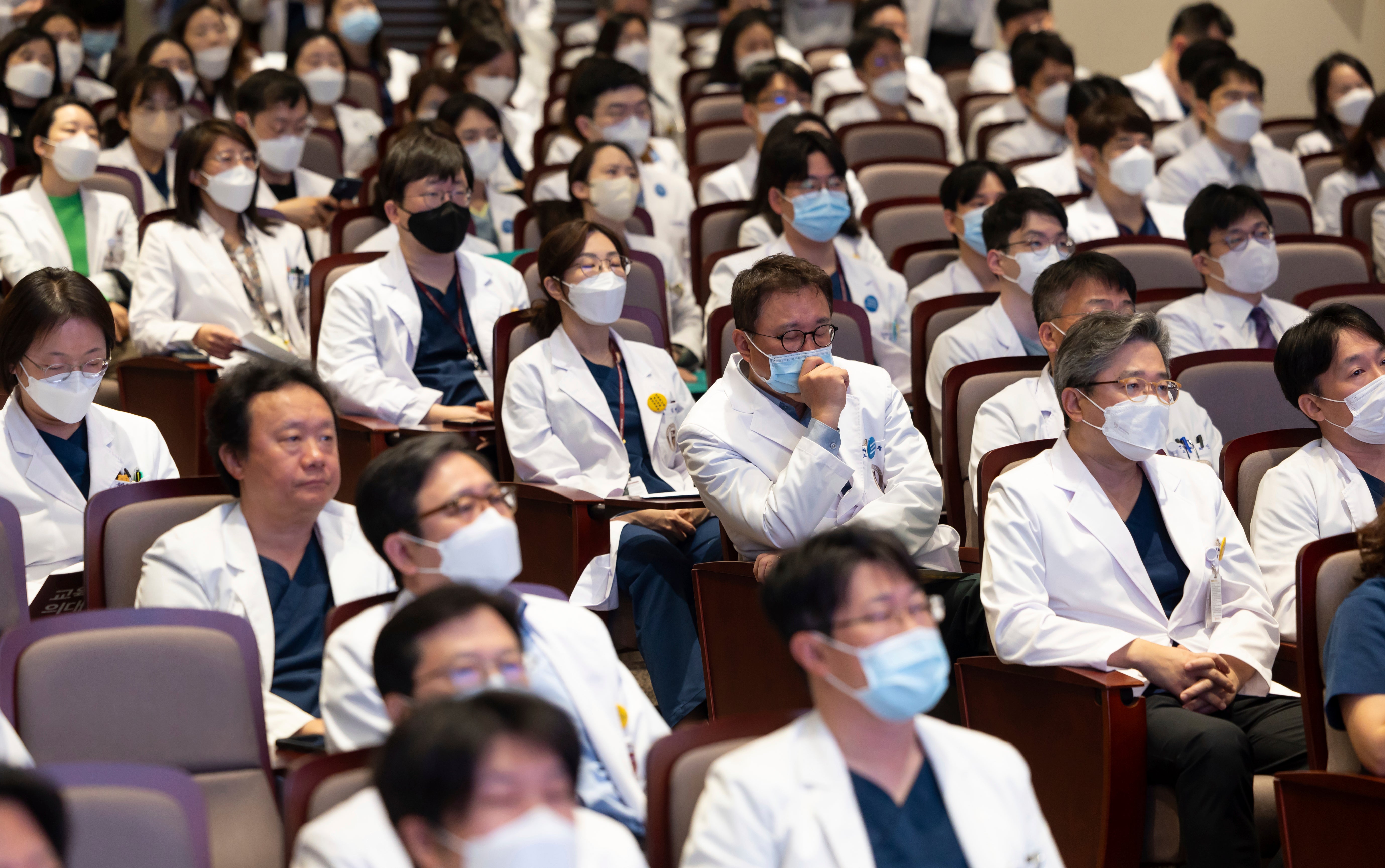 South Korea Doctors Protest