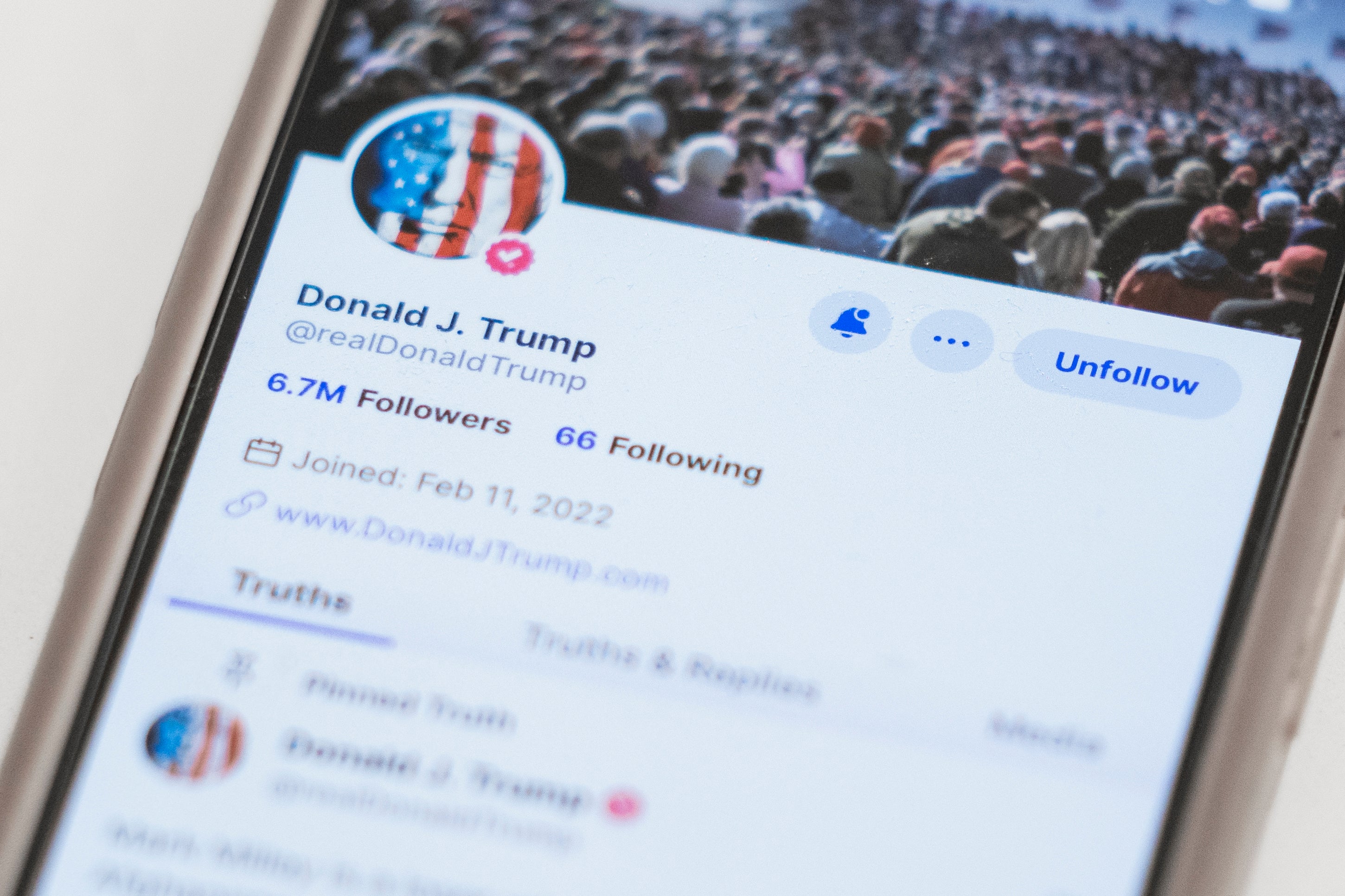 Trump created Truth Social after being banned from Twitter, now X, and Facebook following the January 6 insurrection