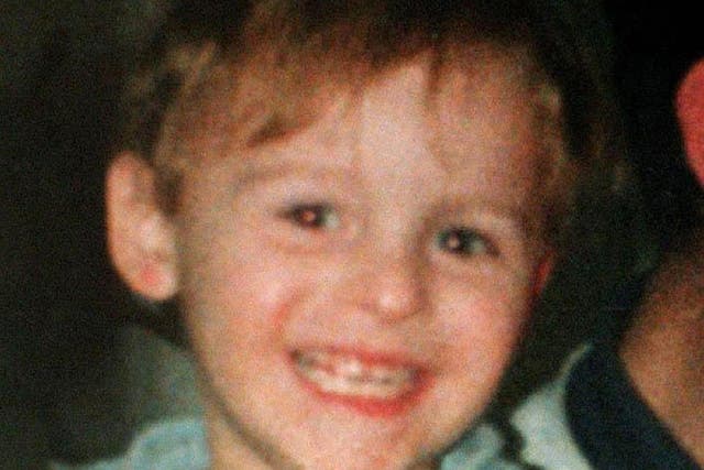 <p>James Bulger, who was murdered in 1993 (PA)</p>