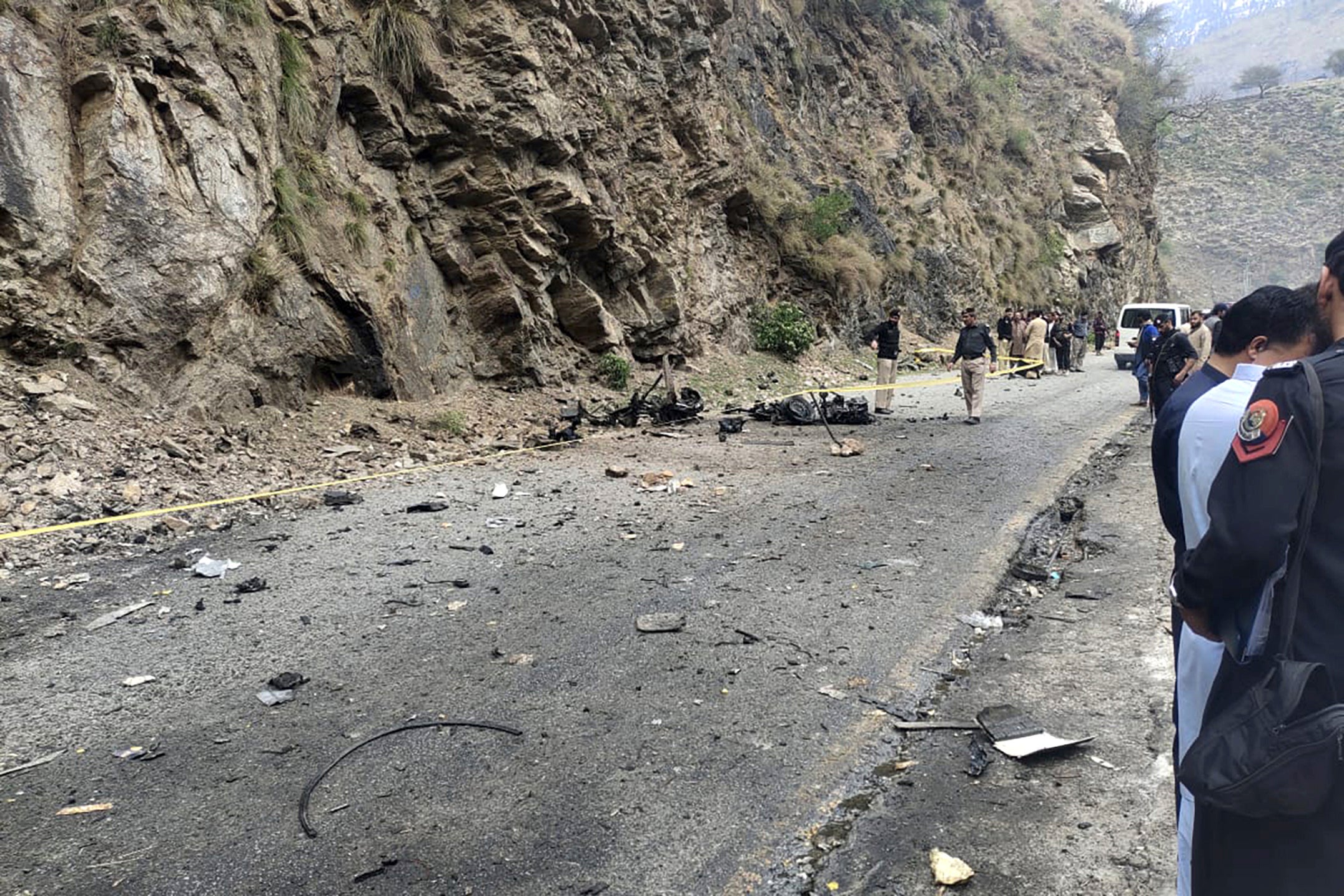 Pakistan China Suicide Attack