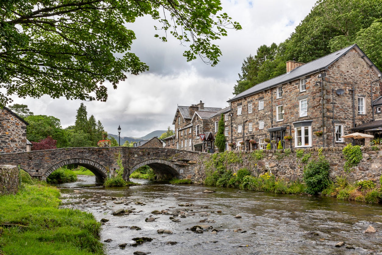 Beddgelert, in the heart of Eryri/Snowdonia National Park, Wales