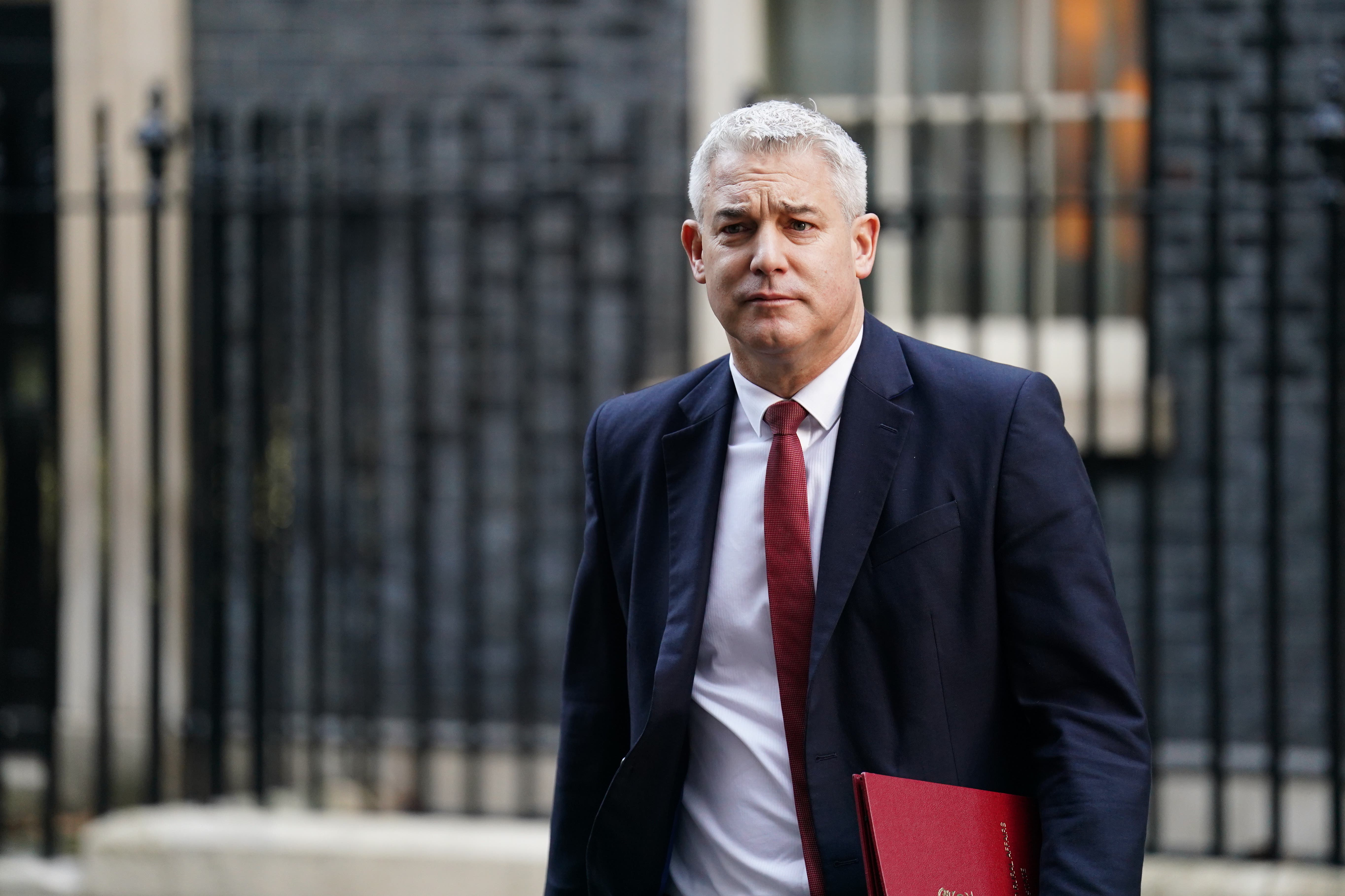 Environment Secretary Steve Barclay apologised for not formally recusing himself sooner from a decision on a waste plant in his constituency (James Manning/PA)