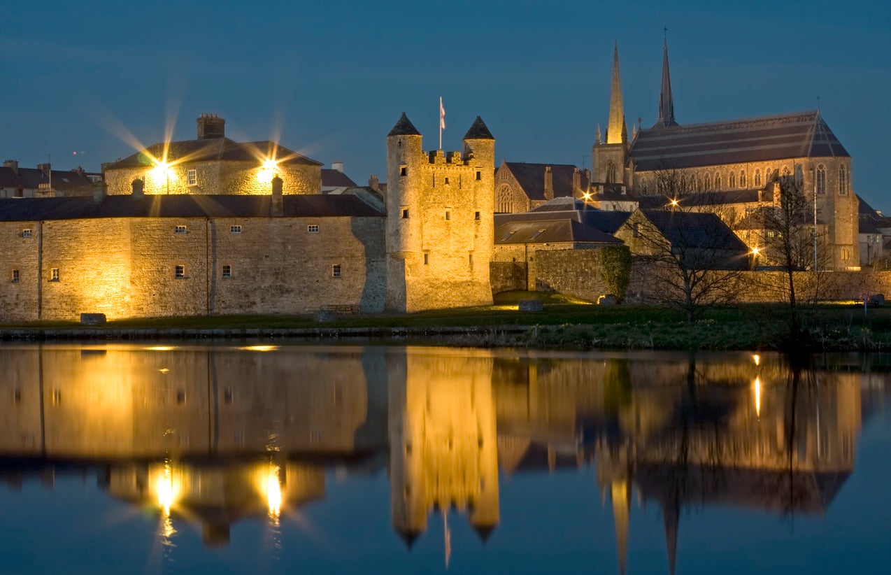 Enniskillen is sandwiched by the waters of Lough Erne