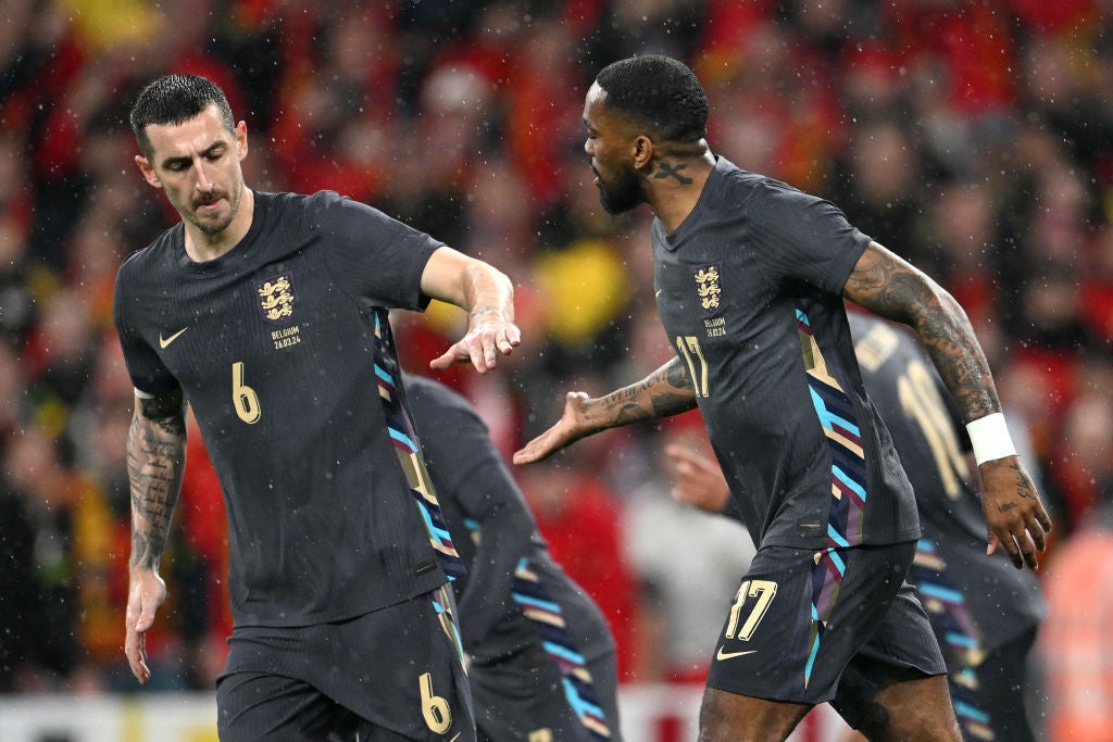 Lewis Dunk cost England a goal as Ivan Toney scored his first for the Three Lions