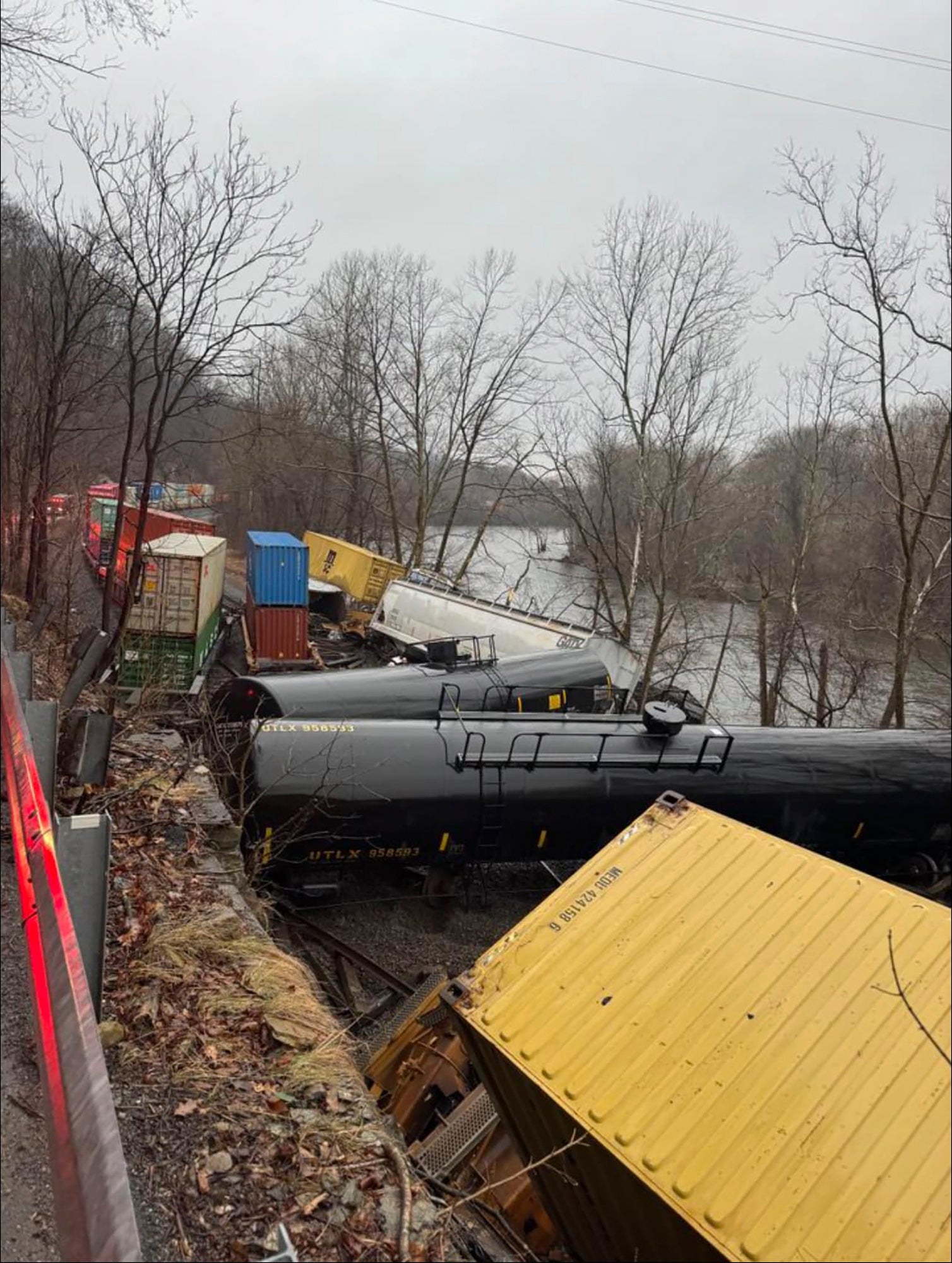Train Derailment Pennsylvania