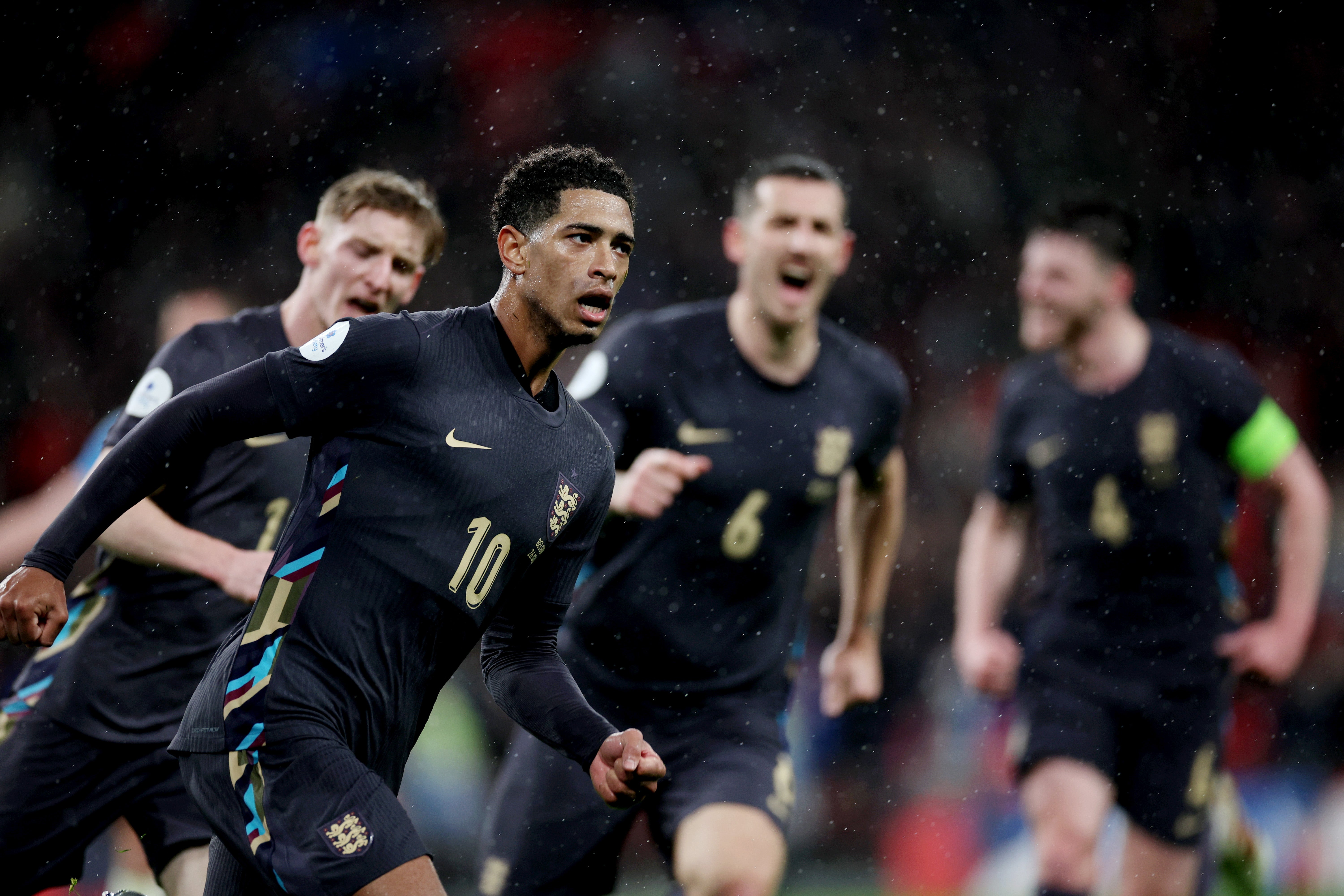 Bellingham scored England’s late equaliser against Belgium