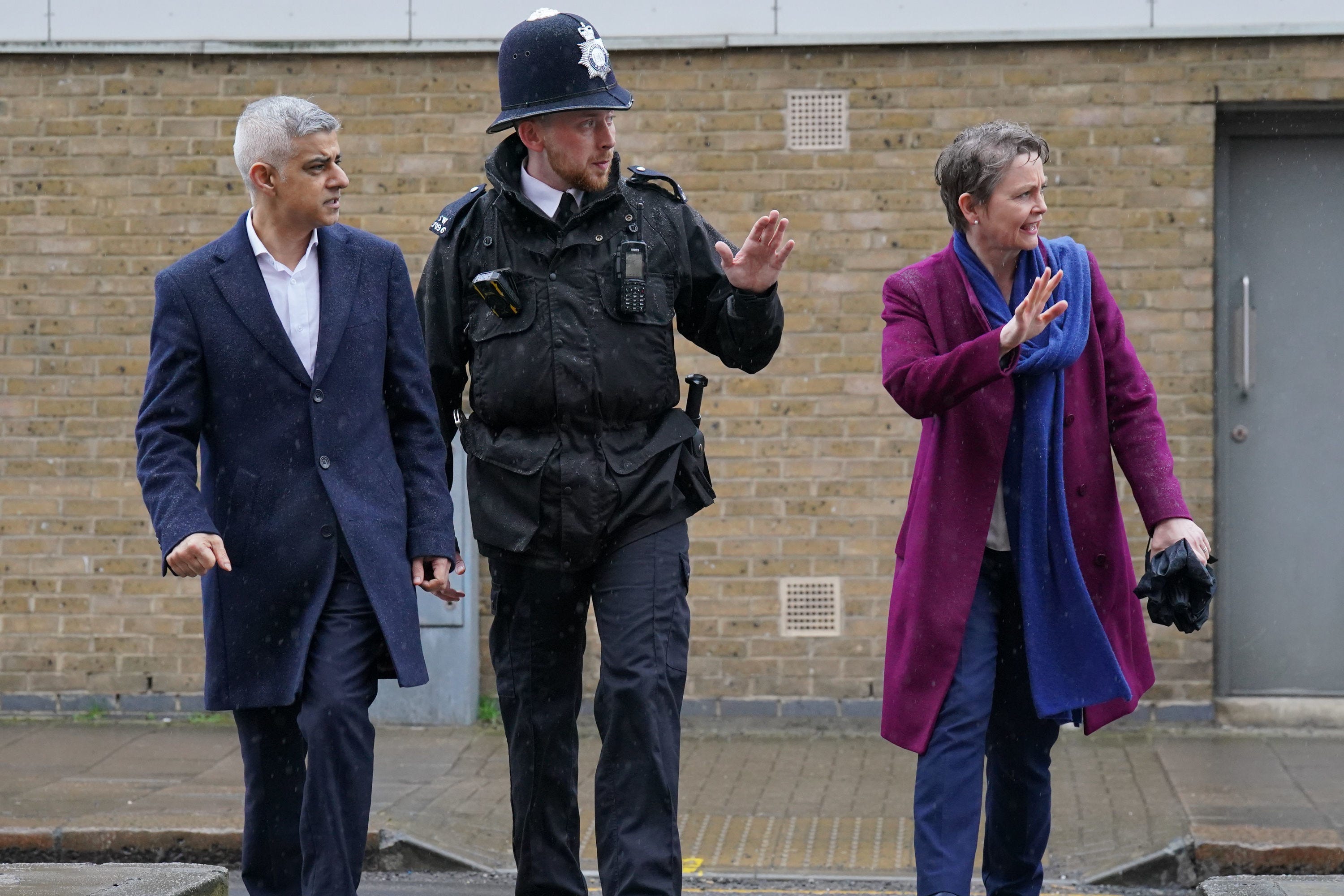 Home Secretary James Cleverly has serious questions to answer about how Clapham chemical attacker Abdul Ezedi was allowed to remain in the UK, Labour has said (Jonathan Brady/PA)