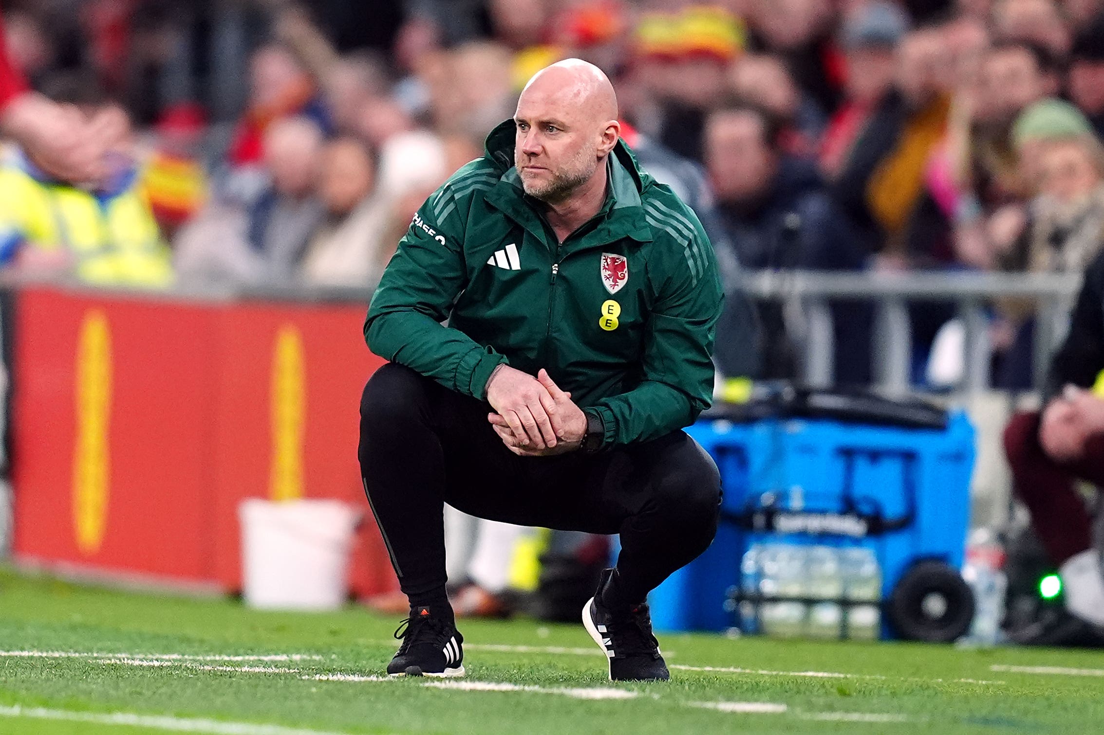 Rob Page’s future was in doubt after Wales lost on penalties to Poland (David Davies/PA)