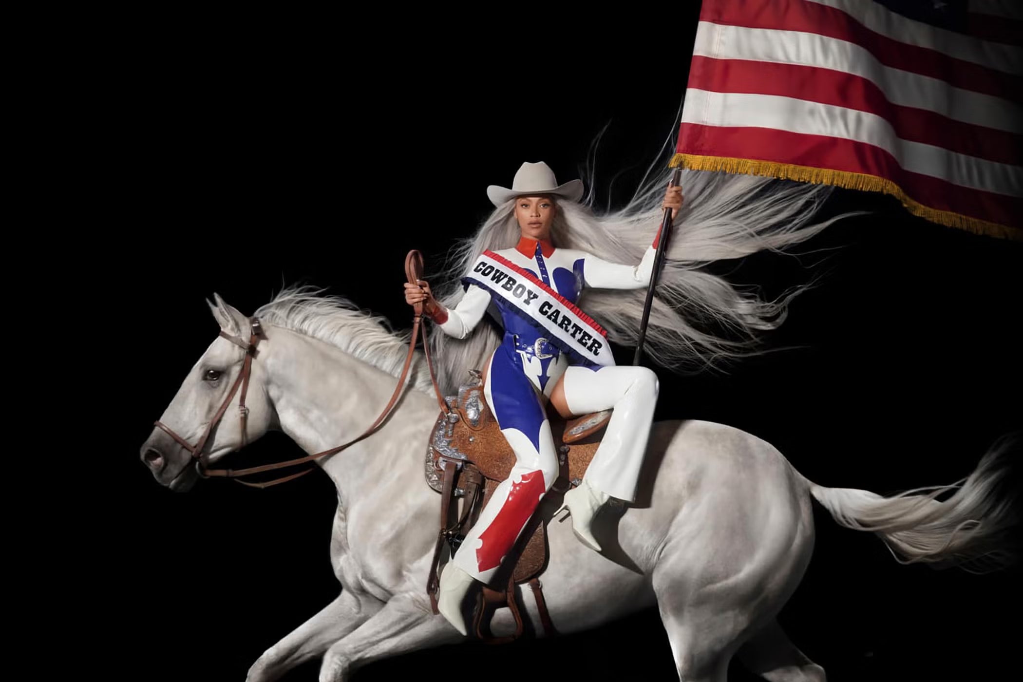 Beyoncé in the artwork for ‘Cowboy Carter’