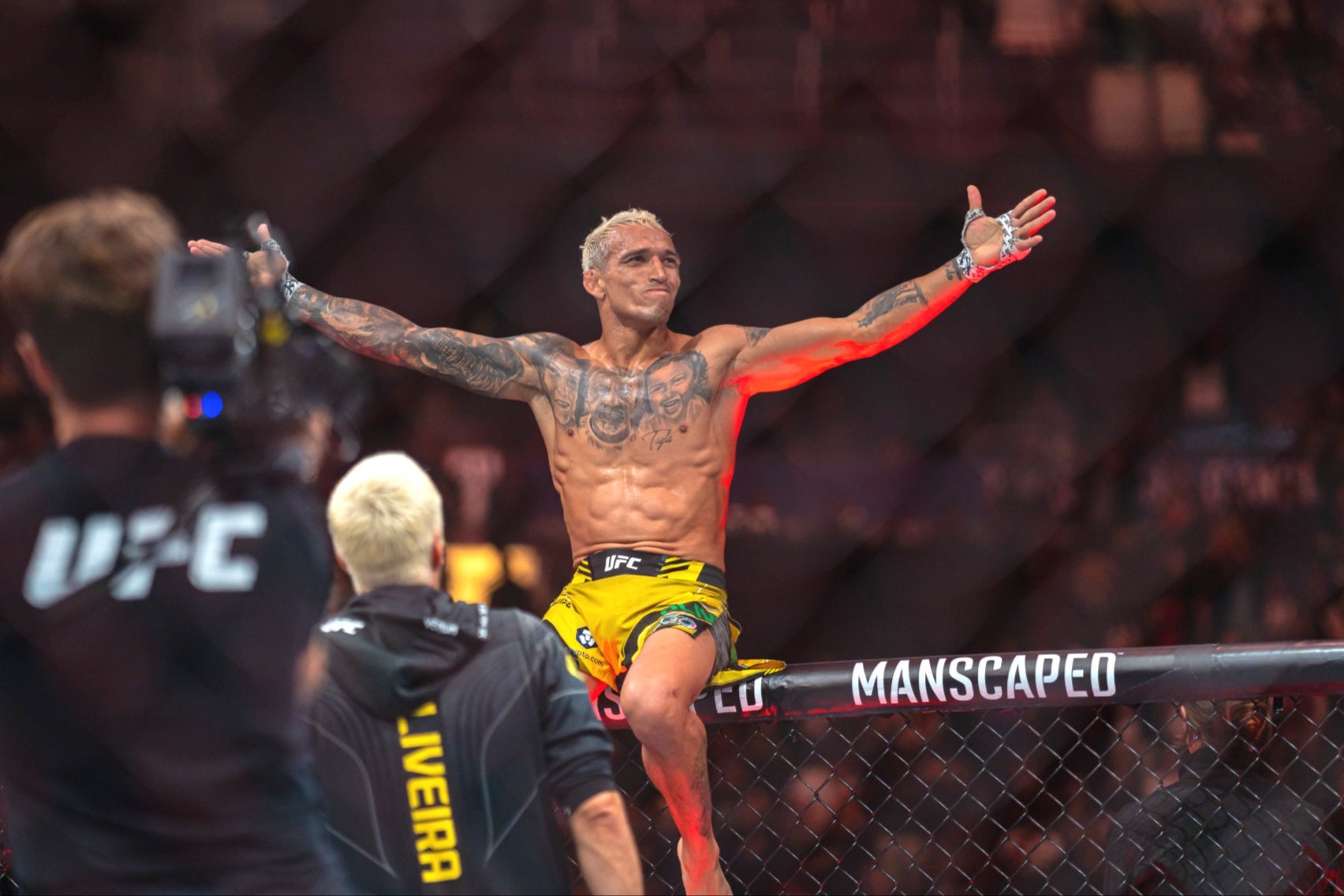 Charles Oliveira is targeting a rematch with an old foe