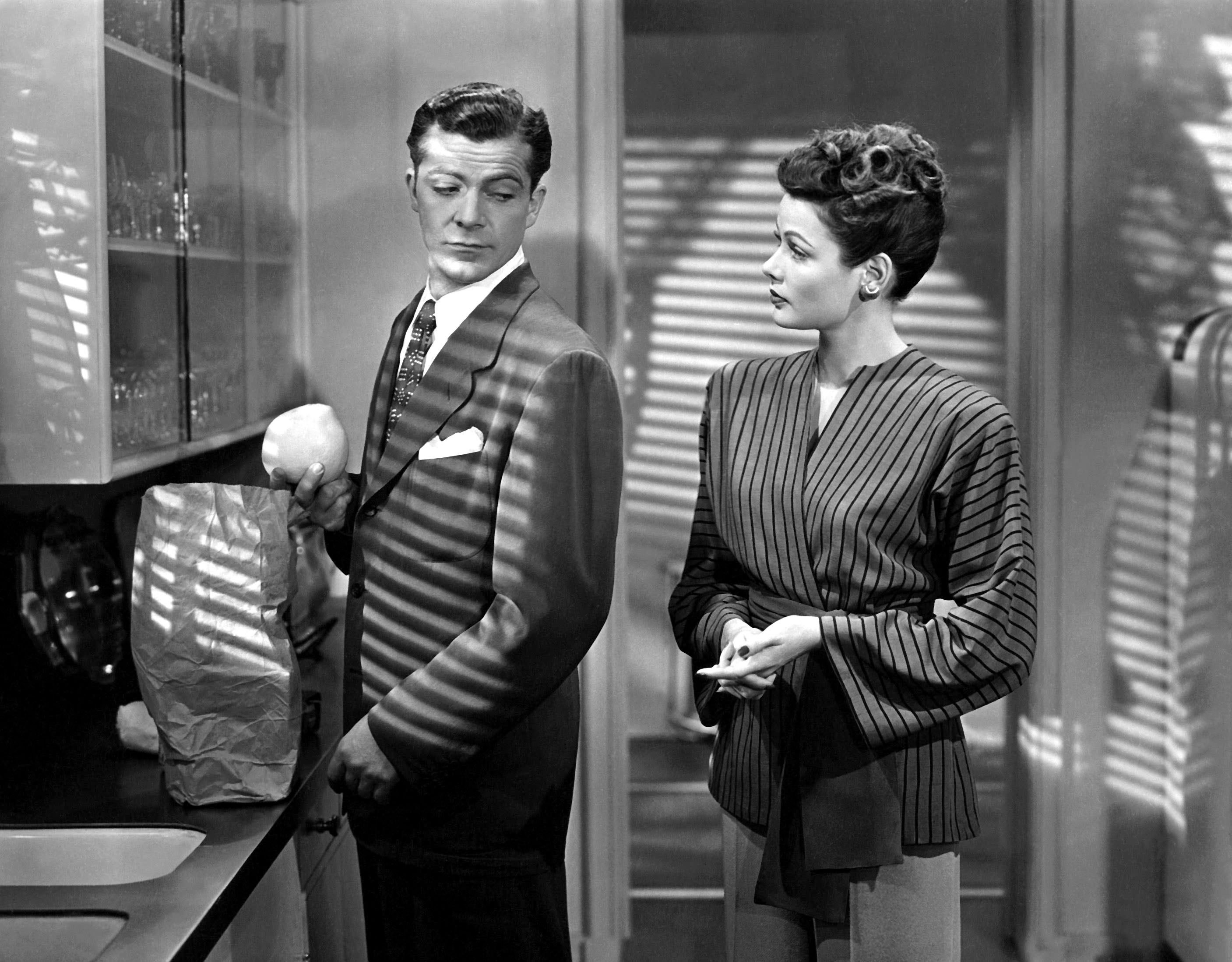 Dana Andrews and Gene Tierney in ‘Laura'