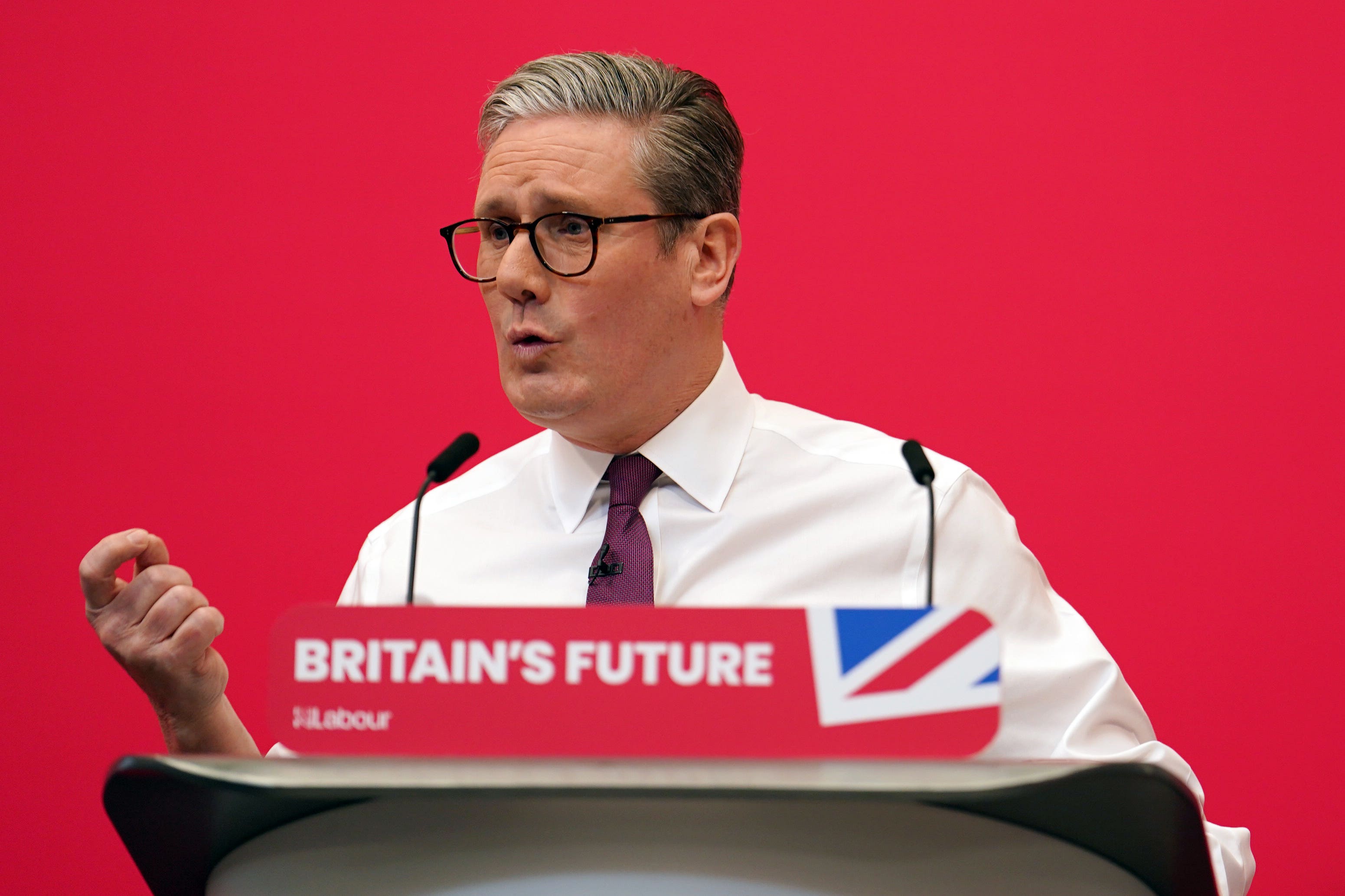 Labour leader Sir Keir Starmer (Jordan Pettitt/PA)