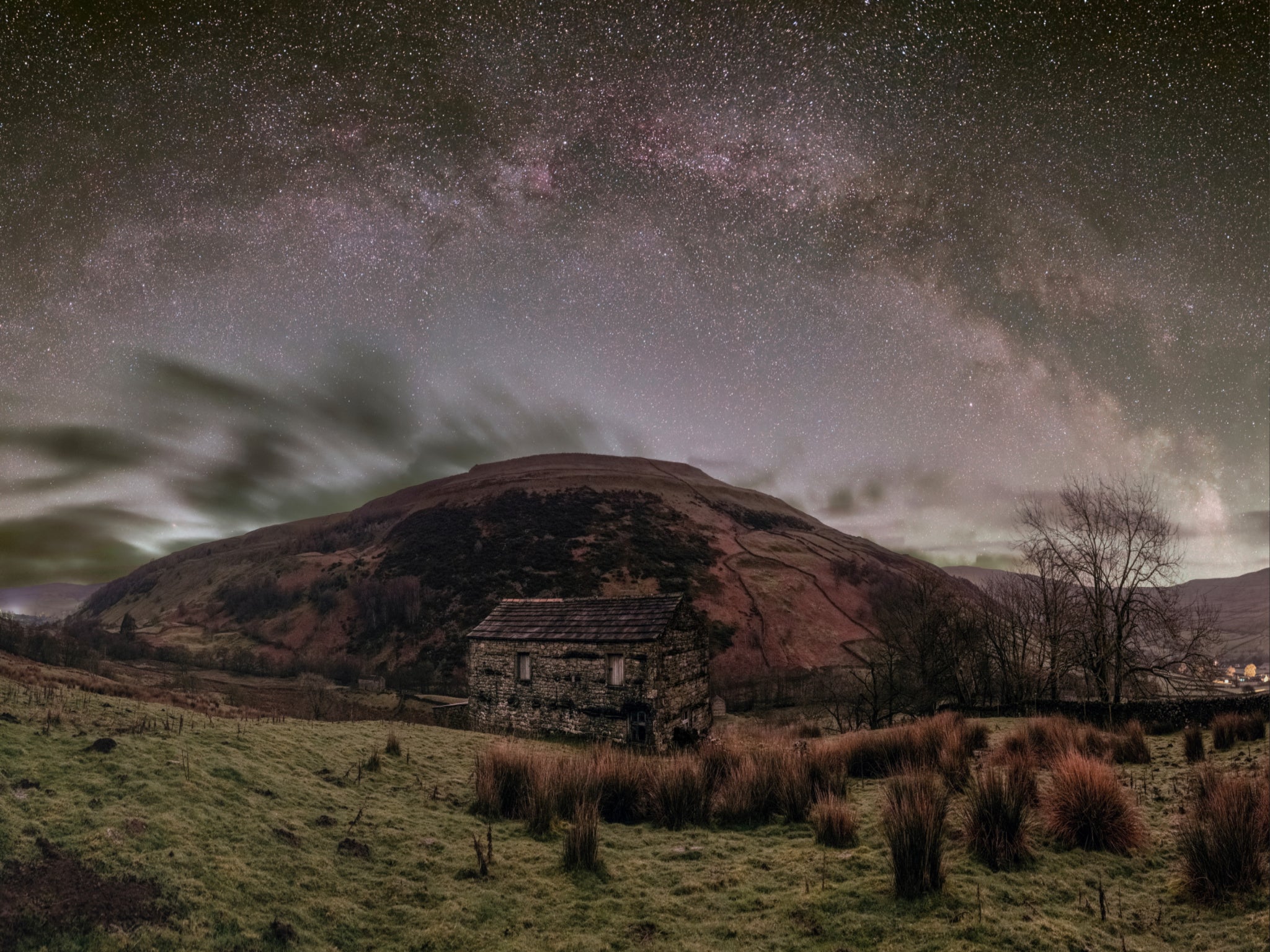 The sky over the Yorkshire Dales is a sight to behold