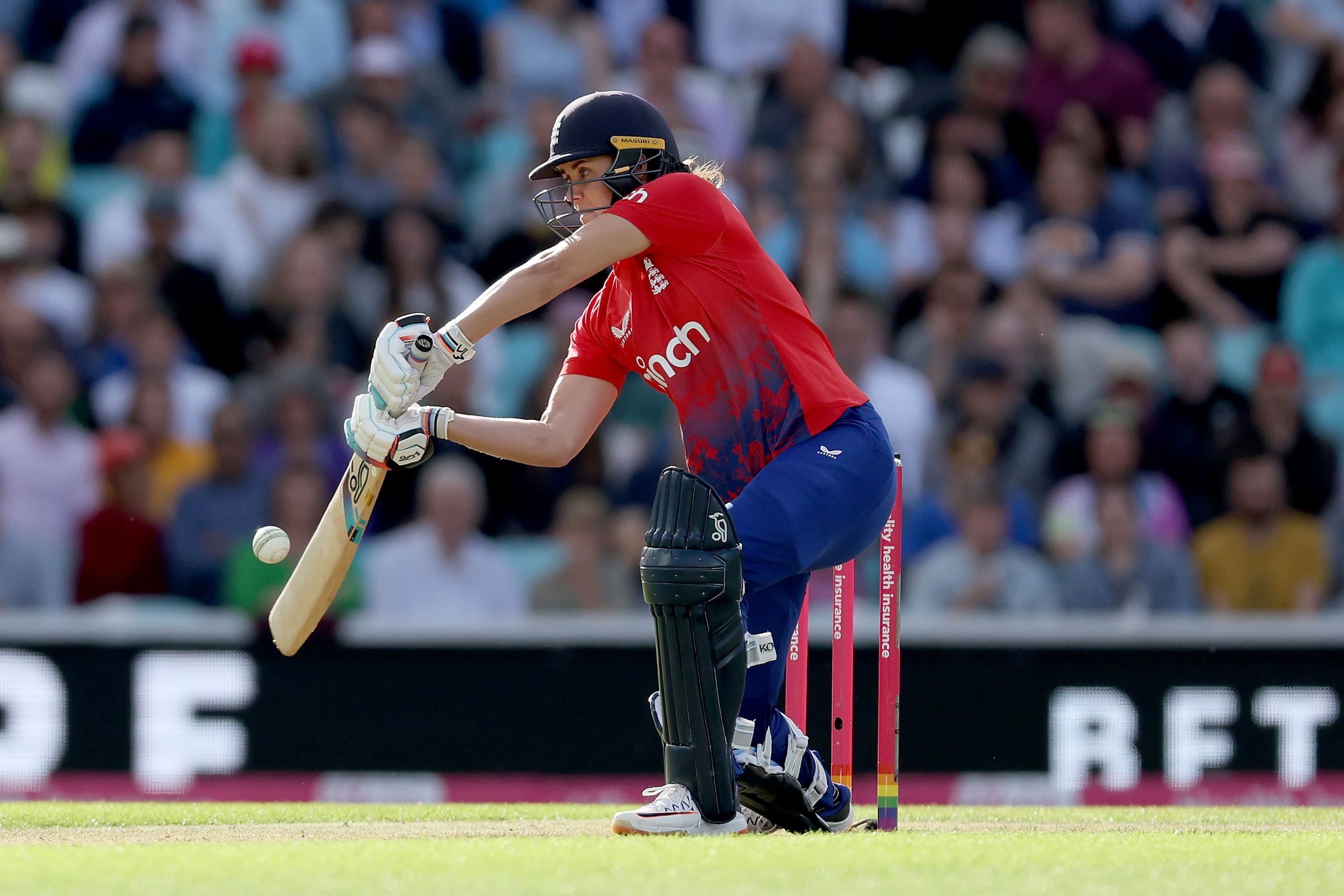 Nat Sciver-Brunt starred for England (Steven Paston/PA)