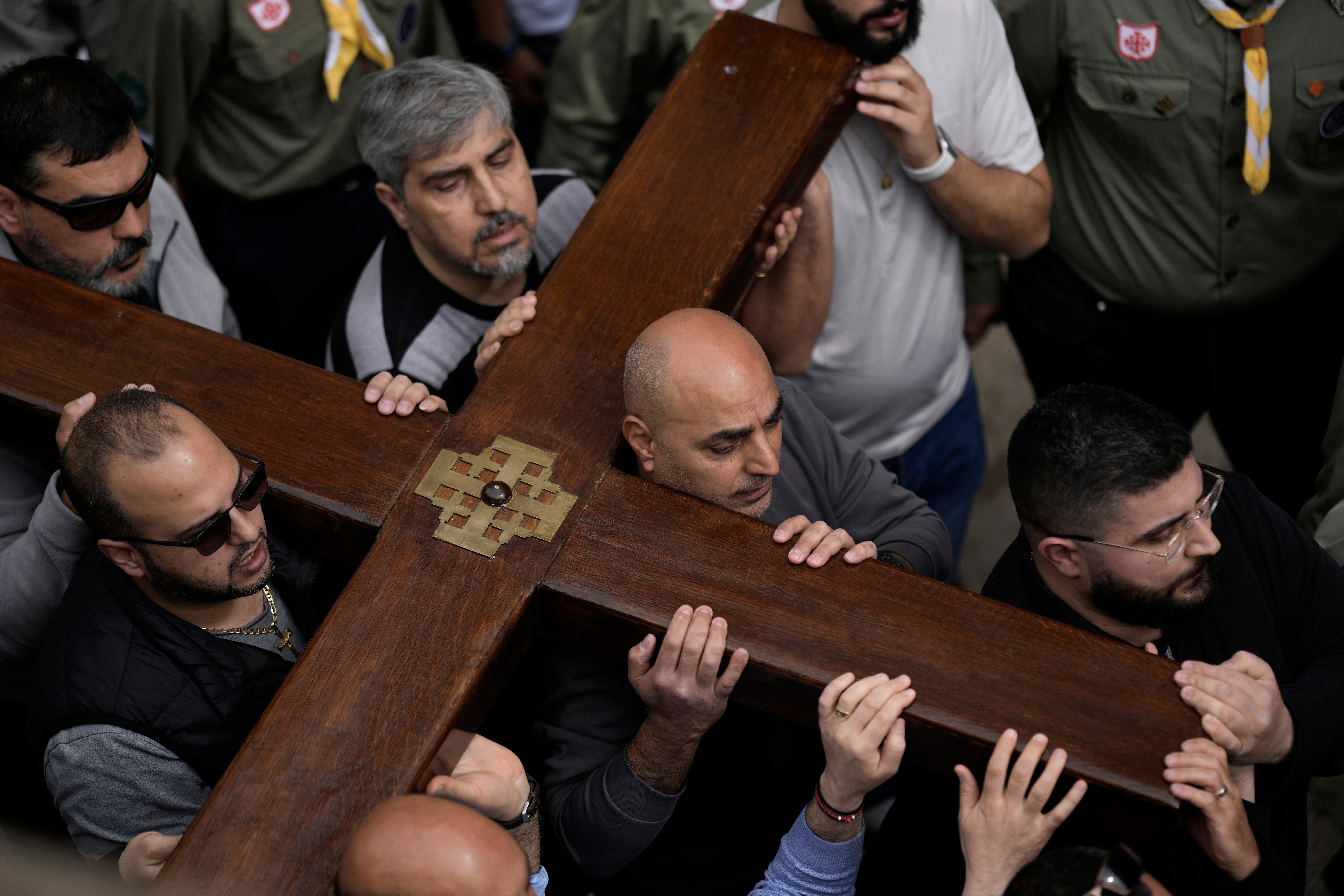 Israel Palestinians Holy Week