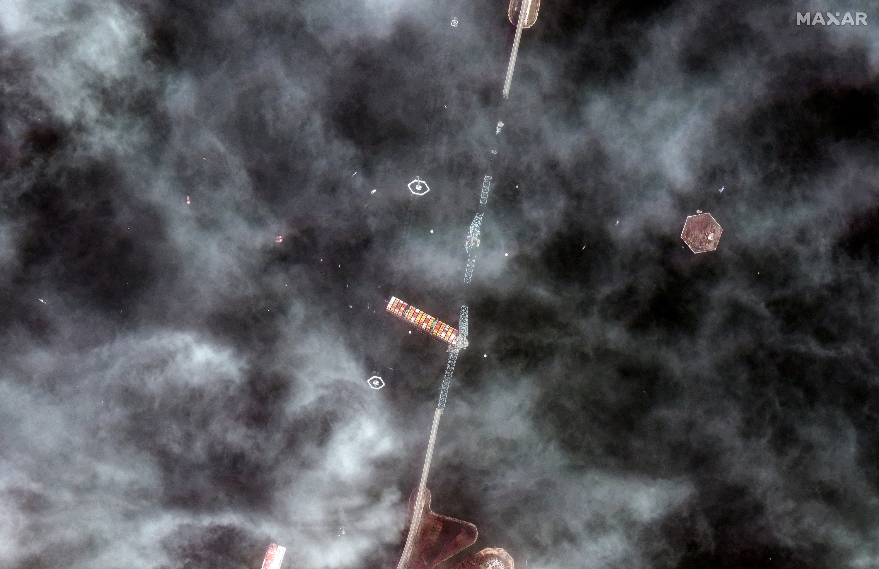 Maryland Bridge Collapse-Tugboats