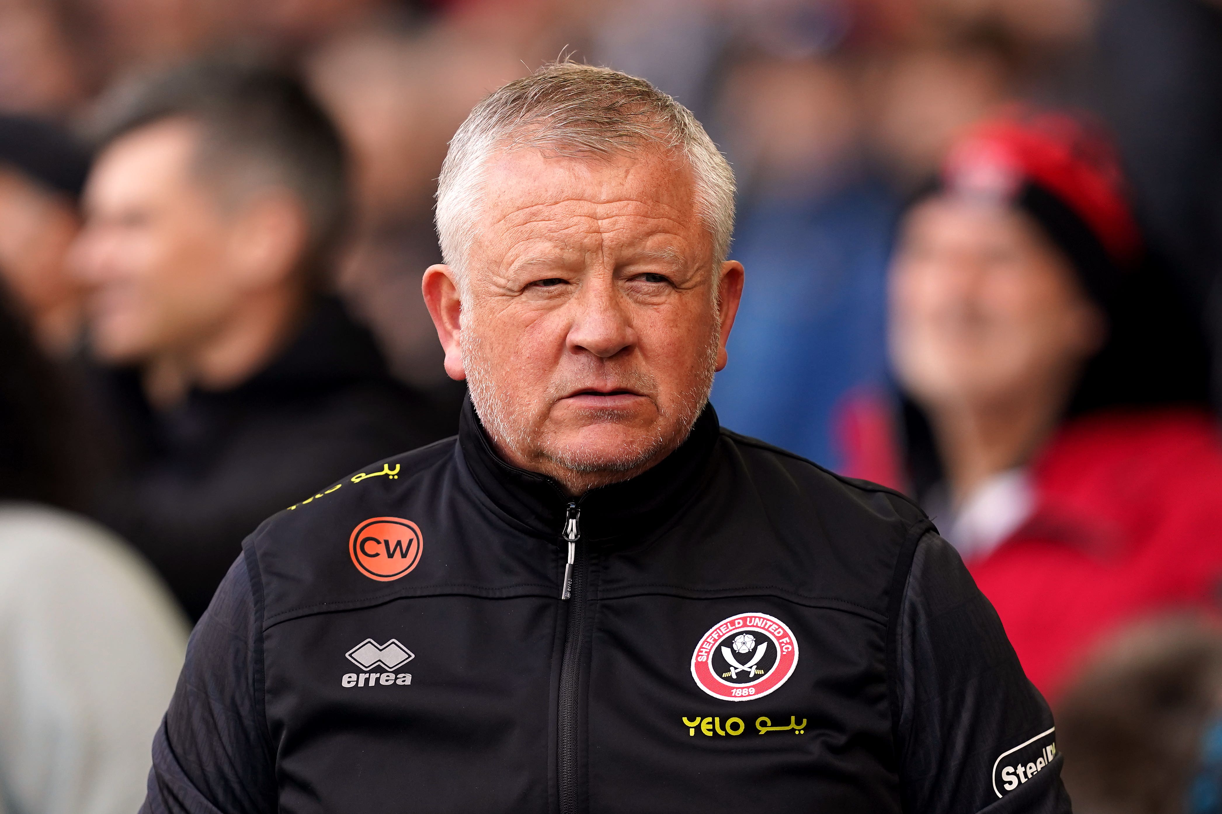 Sheffield United manager Chris Wilder (Martin Rickett/PA)