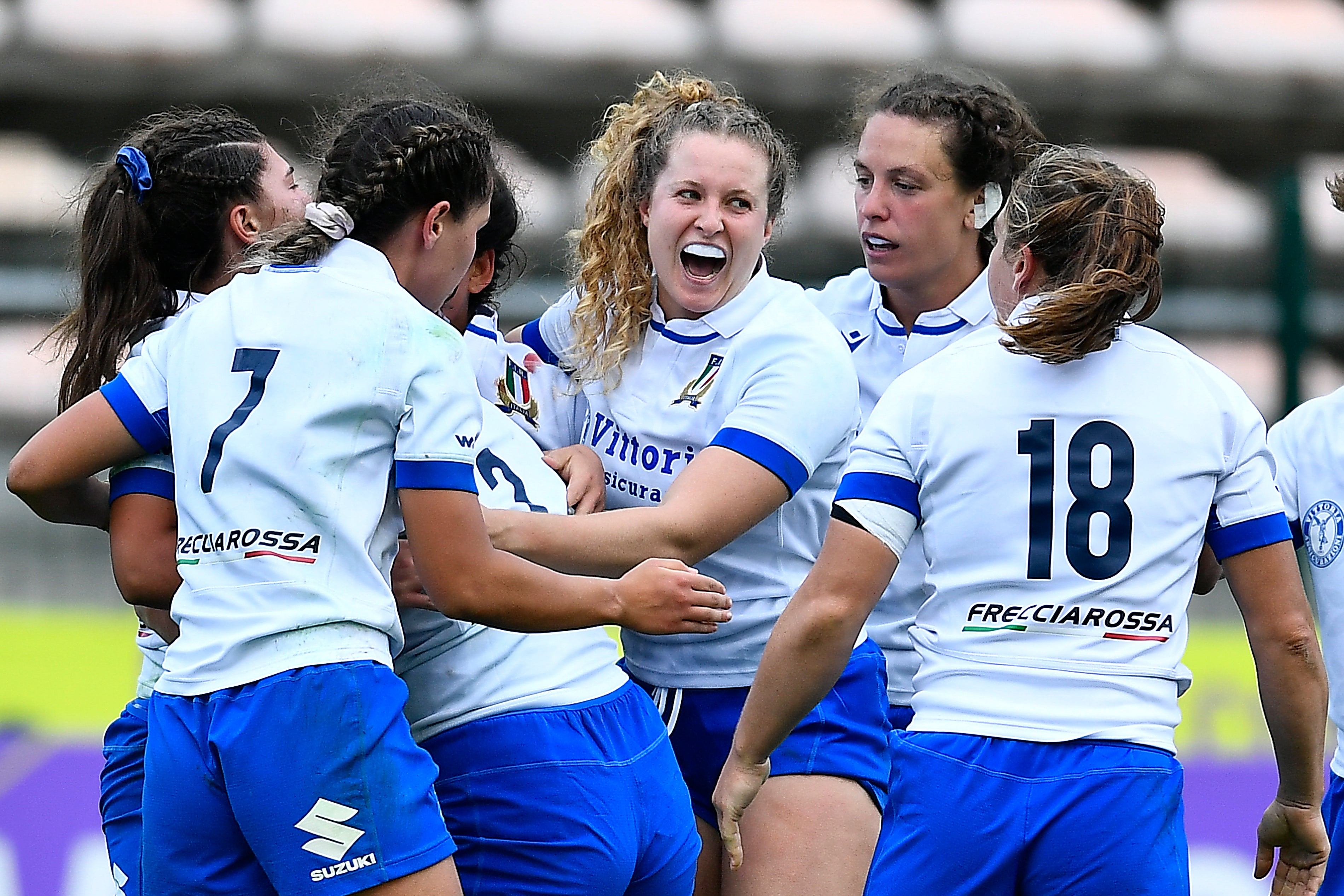 Vittoria Vecchini scored twice as Italy held on to win