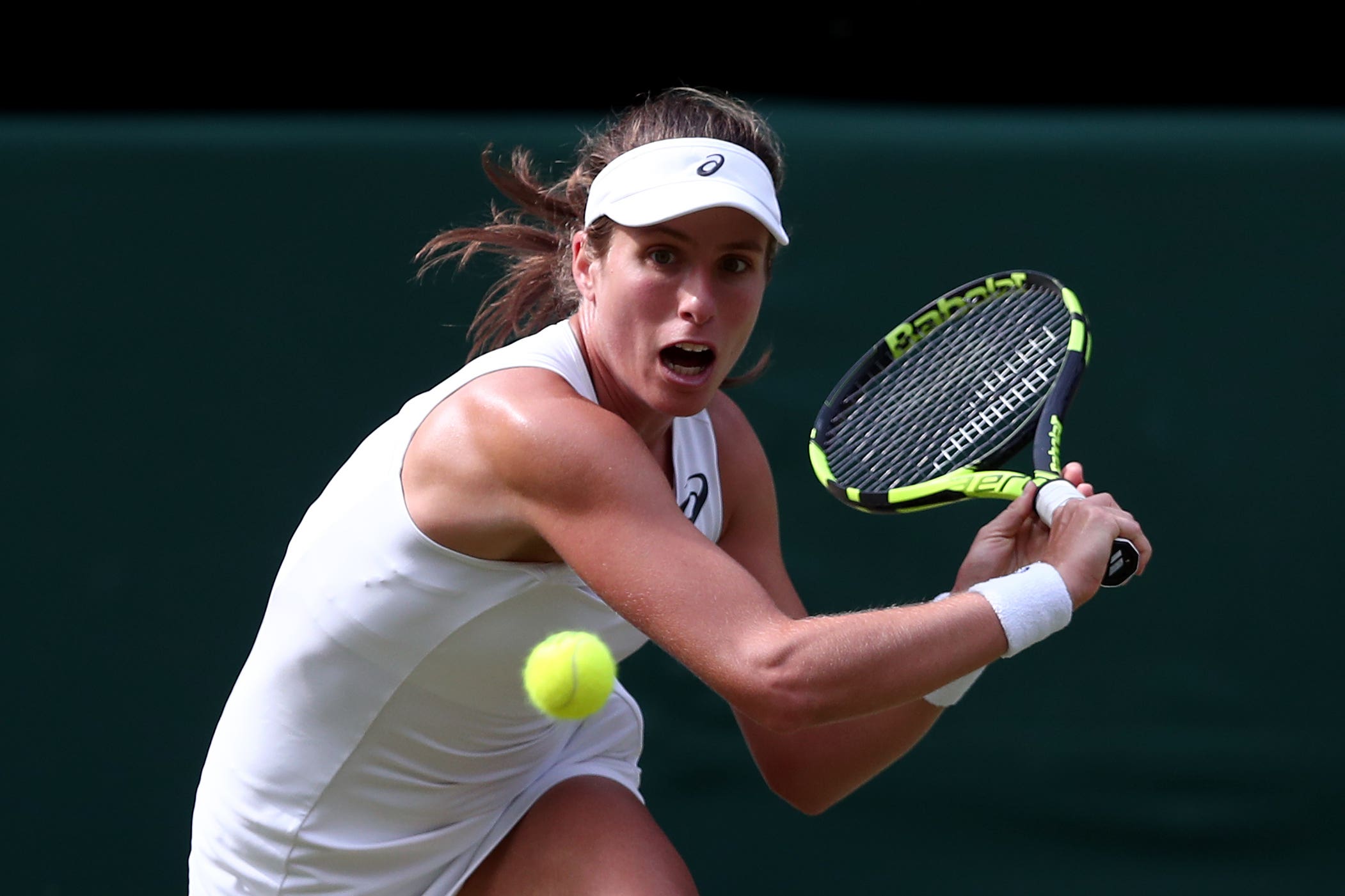 Johanna Konta enjoyed a memorable 2017 season (Gareth Fuller/PA)