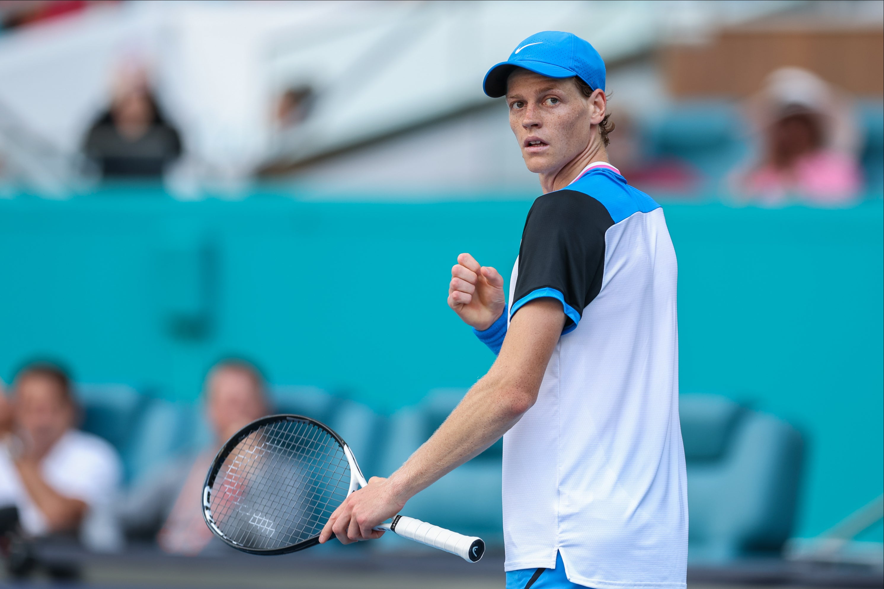 Jannik Sinner continued his impressive form in Miami