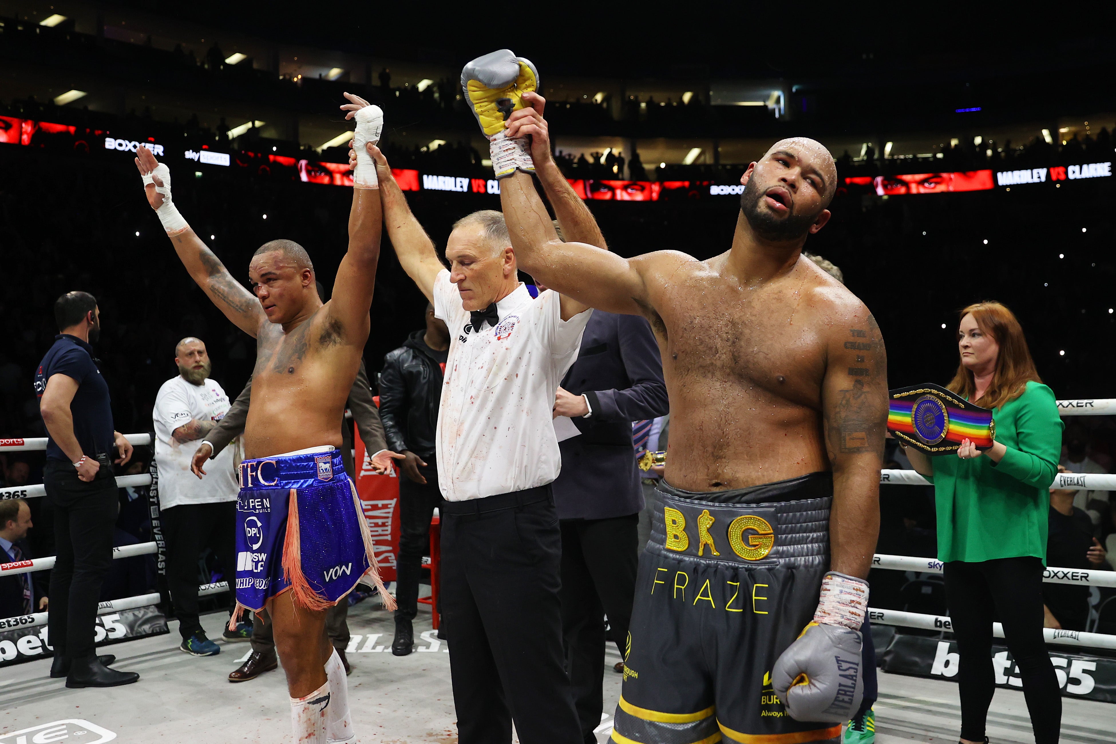 There were calls for a rematch as soon as the first fight was declared a draw