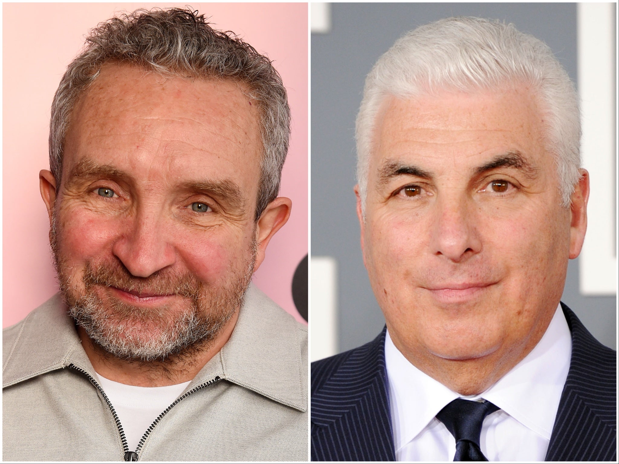 Eddie Marsan and Mitch Winehouse