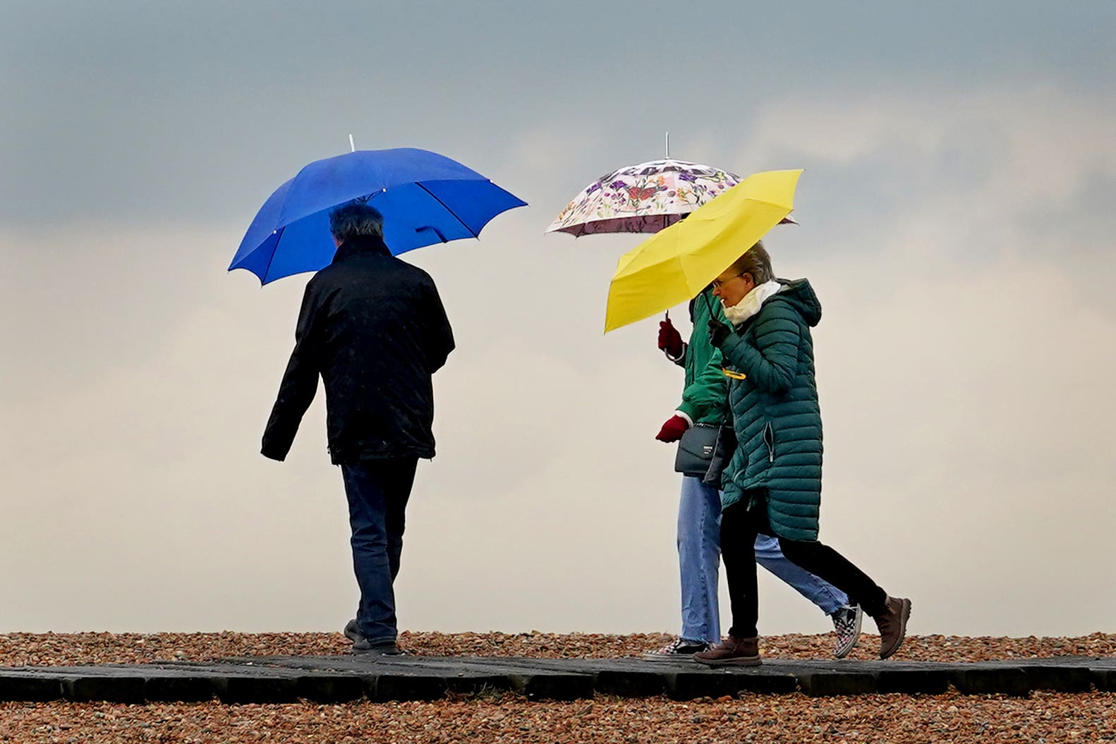 Forecasters have predicted wind and rain for the first week of April (Gareth Fuller/PA)