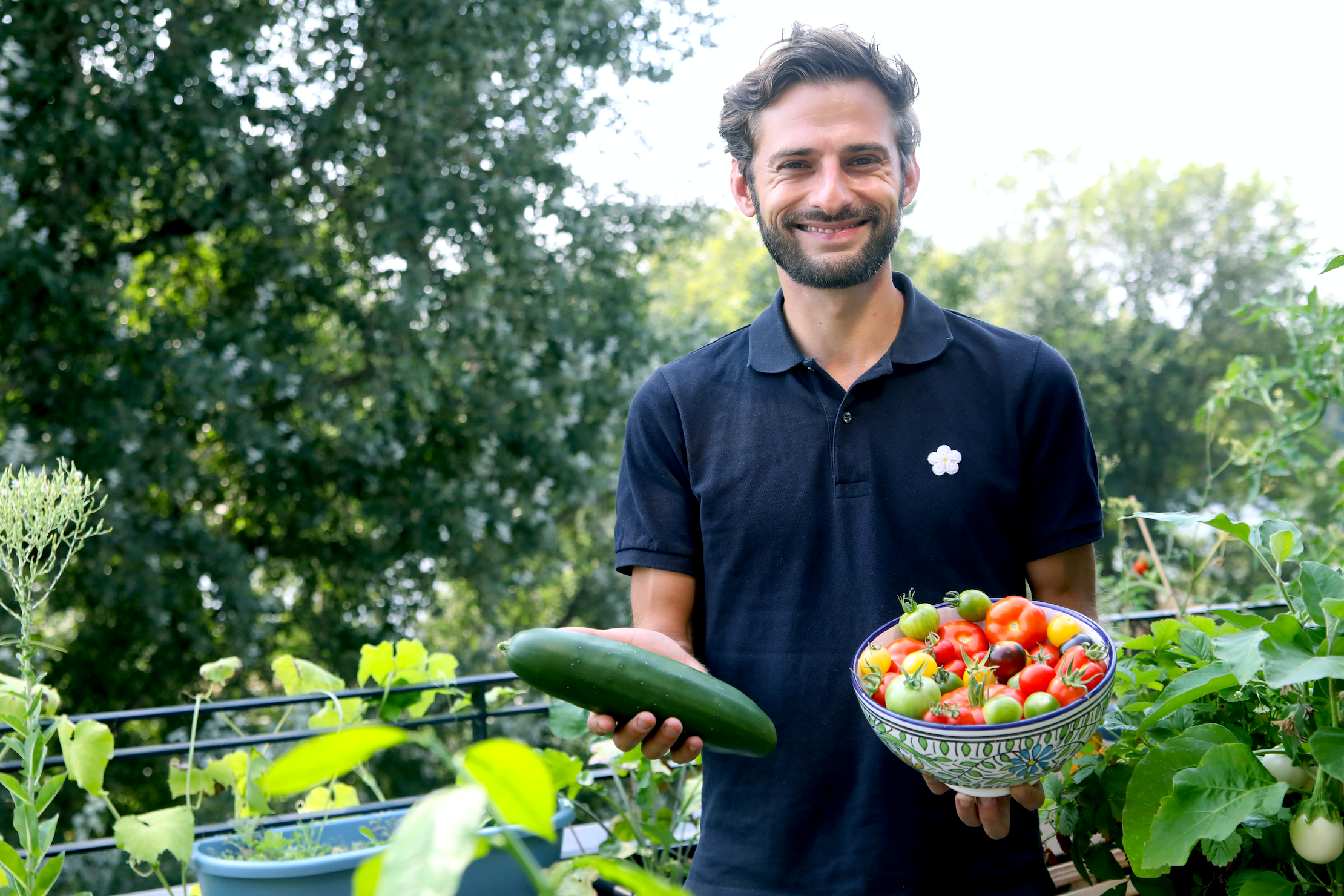 Tiny outdoor space? No problem, you can grow a range of plants, says Patrick Vernuccio (Sabine Gudath/PA)