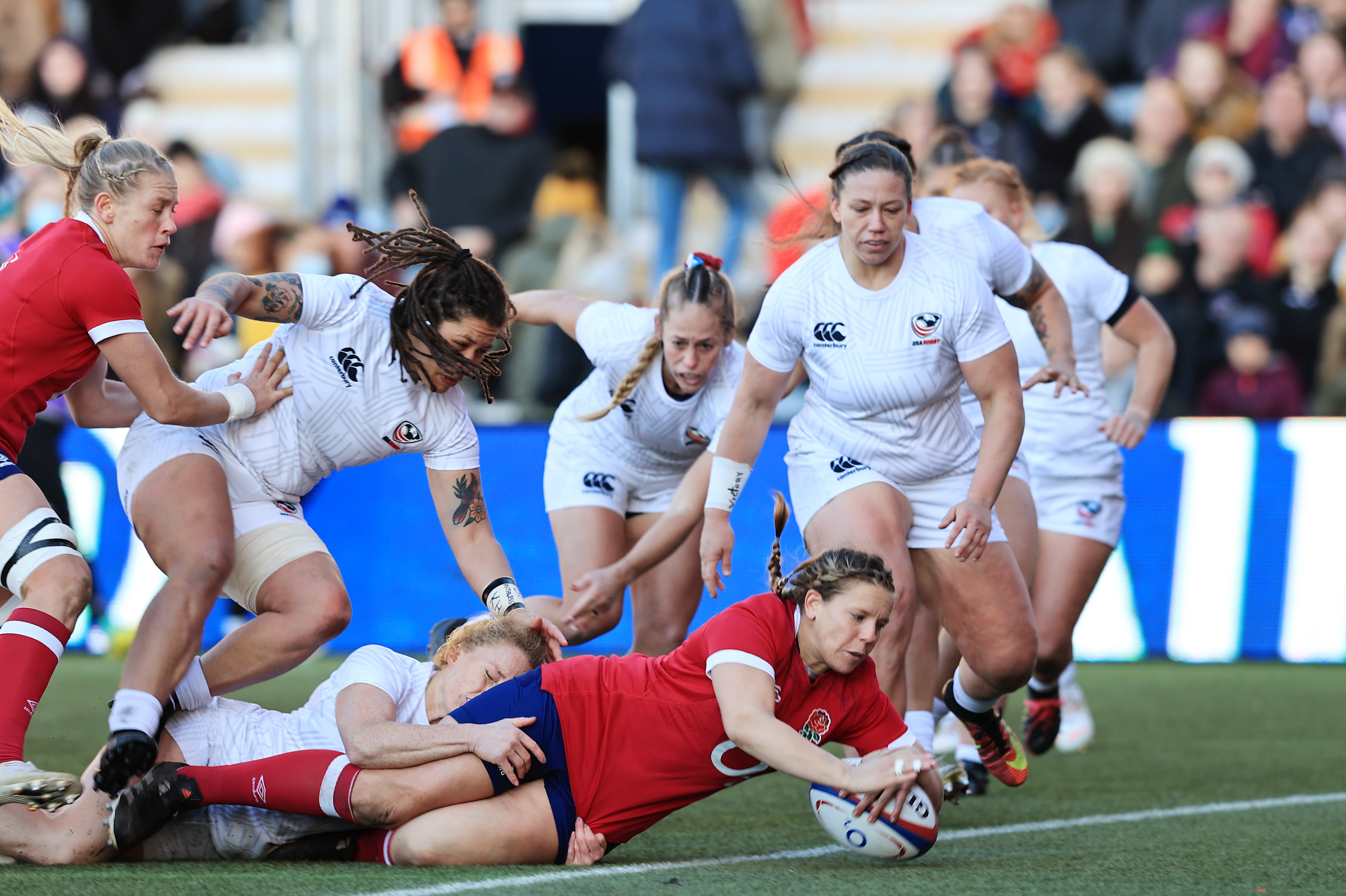 Vickii Cornborough won 75 England caps