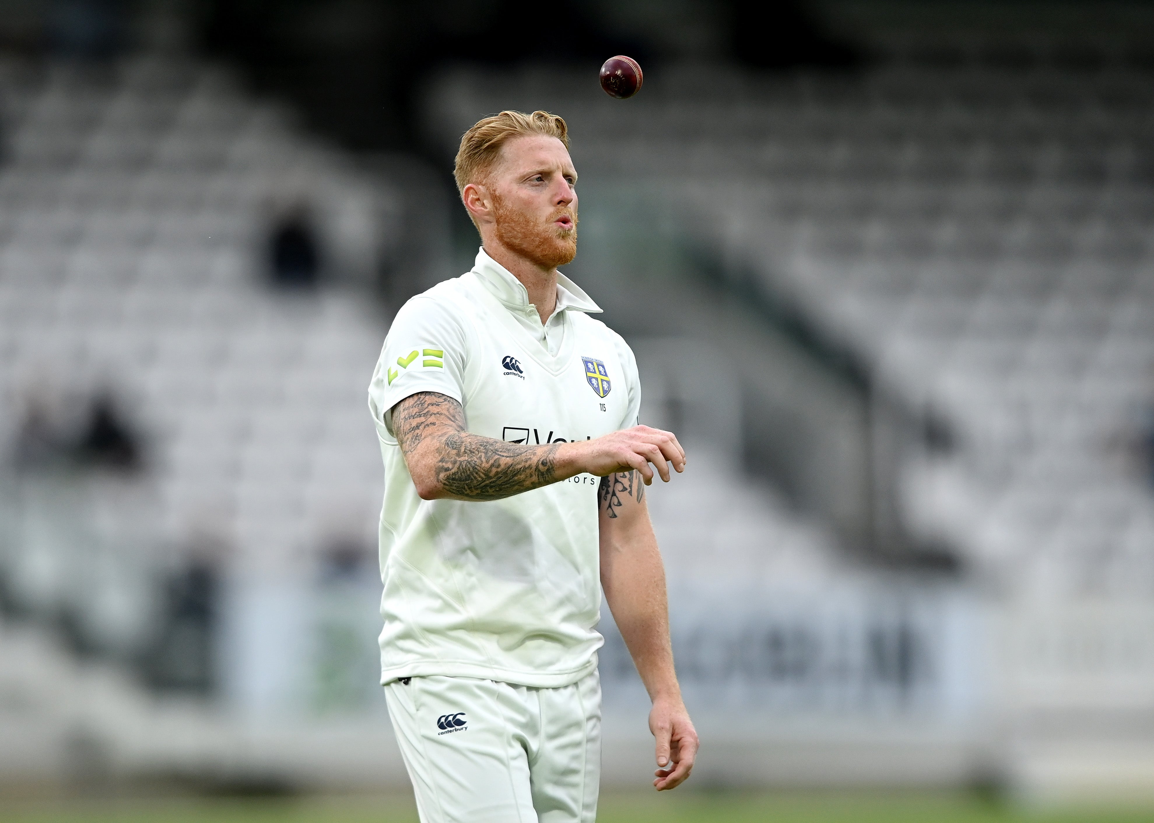 Ben Stokes is in line to play his first County Championship match for Durham since 2022