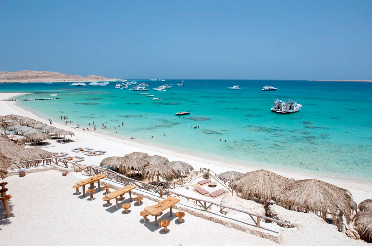 Some of Hurghada’s beaches charge a small access fee of around £1