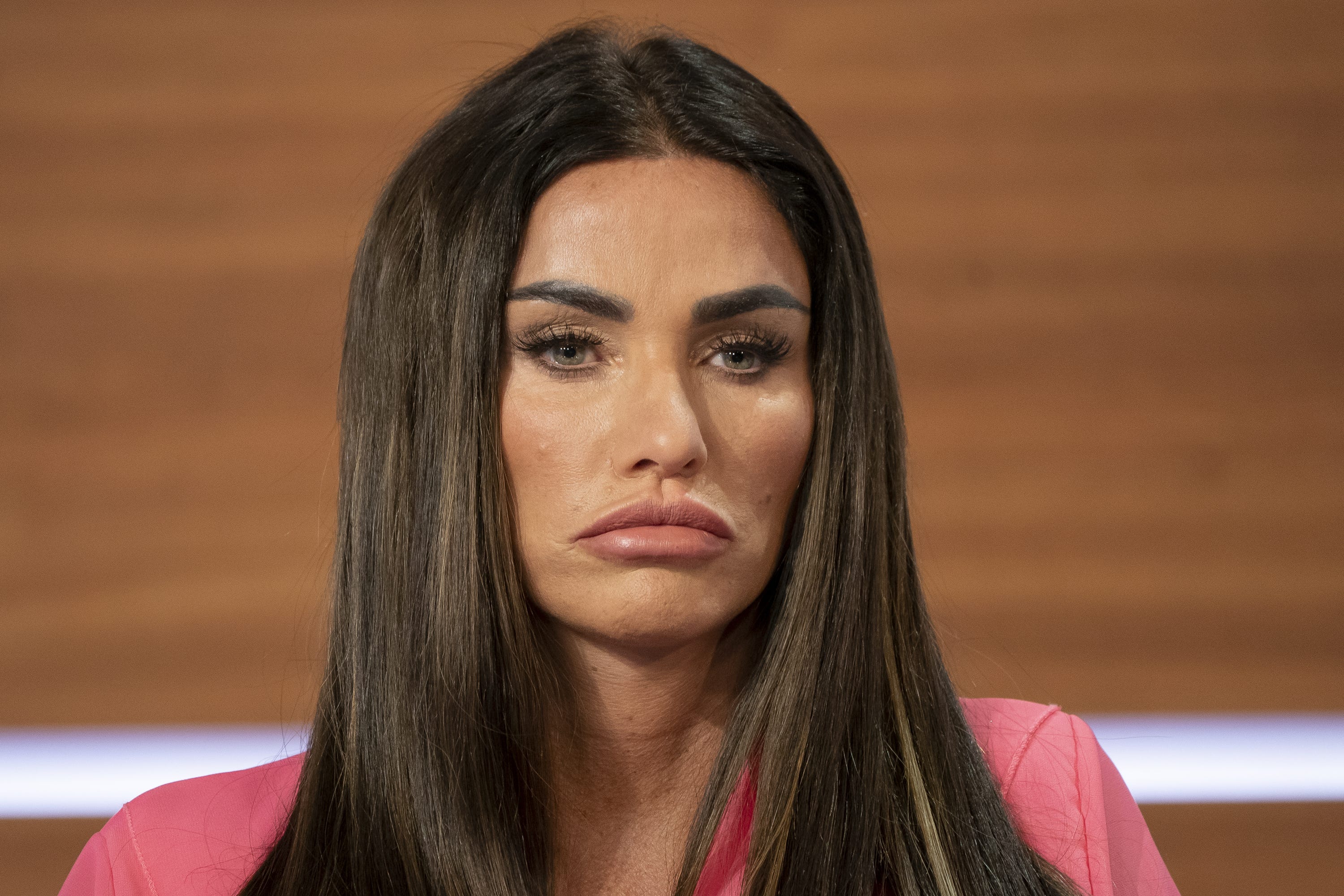 A warrant has been issued for Katie Price’s arrest after she failed to attend a court hearing over her ongoing bankruptcy issues (Aaron Chown/PA)