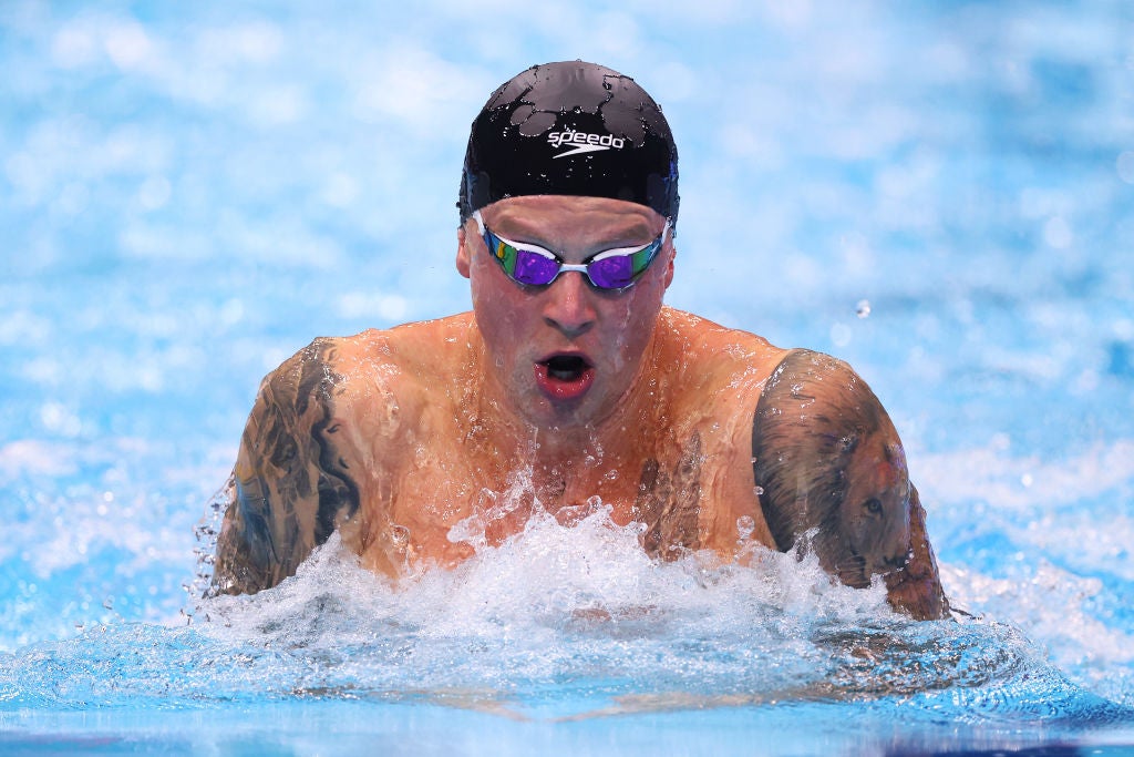 Adam Peaty won 100m breastroke to book his Paris ticket