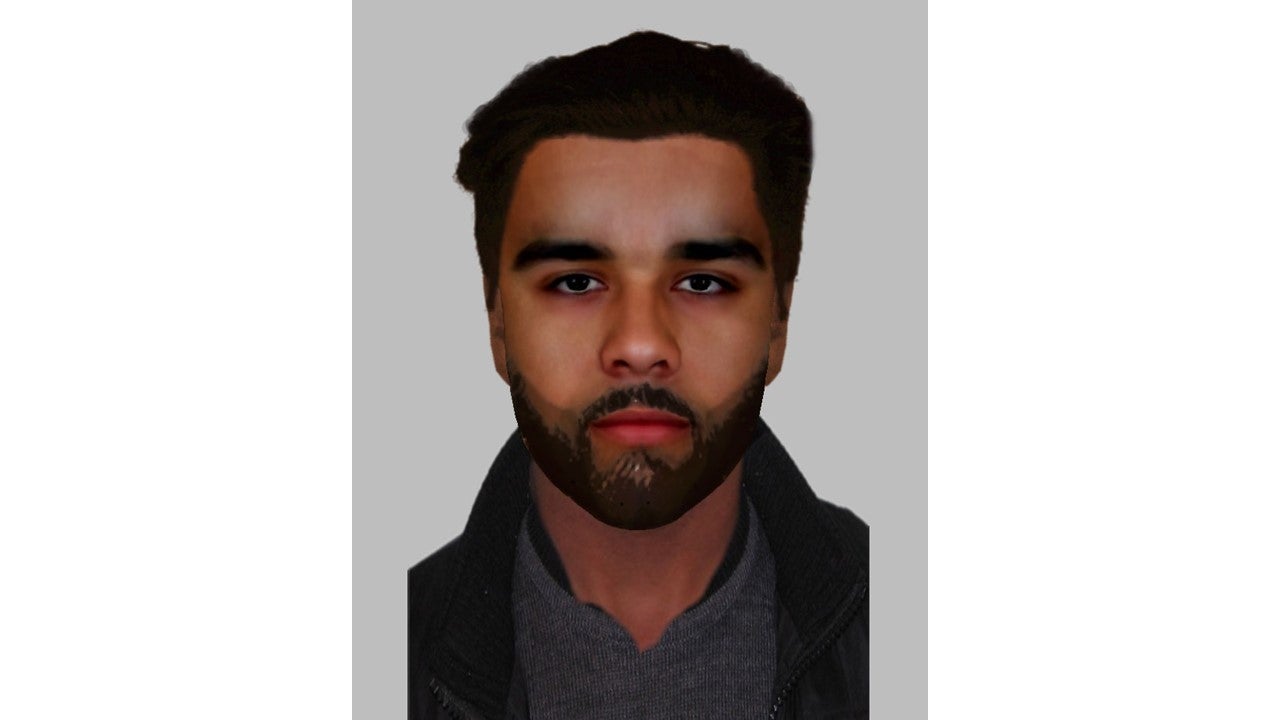 The Met have reissued the same e-fit of the suspect