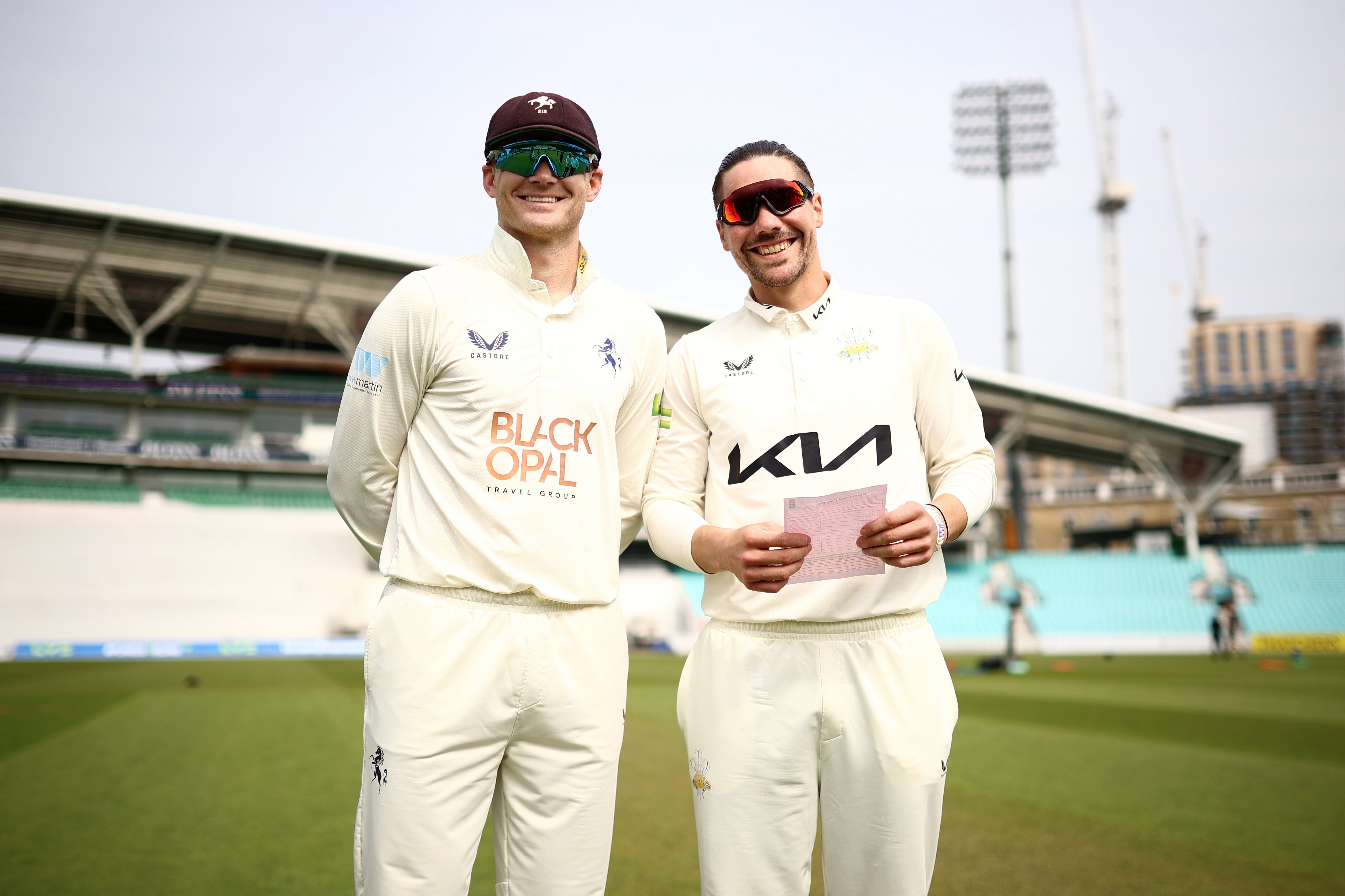 Sam Billings (left) retired from red-ball cricket last year