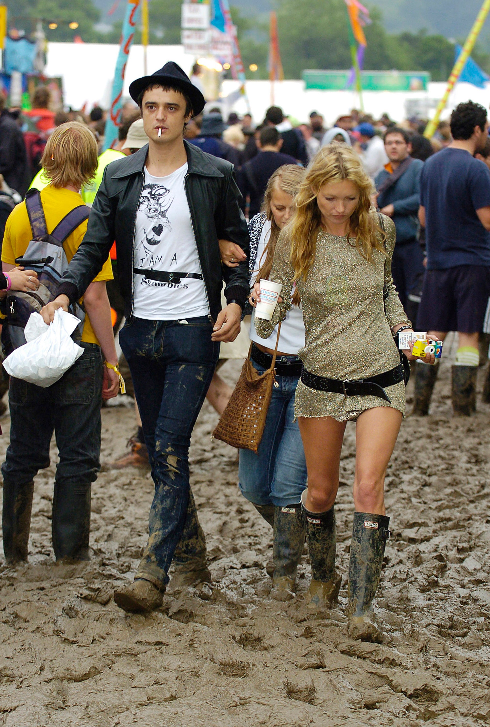 Kate Moss at Glastonbury